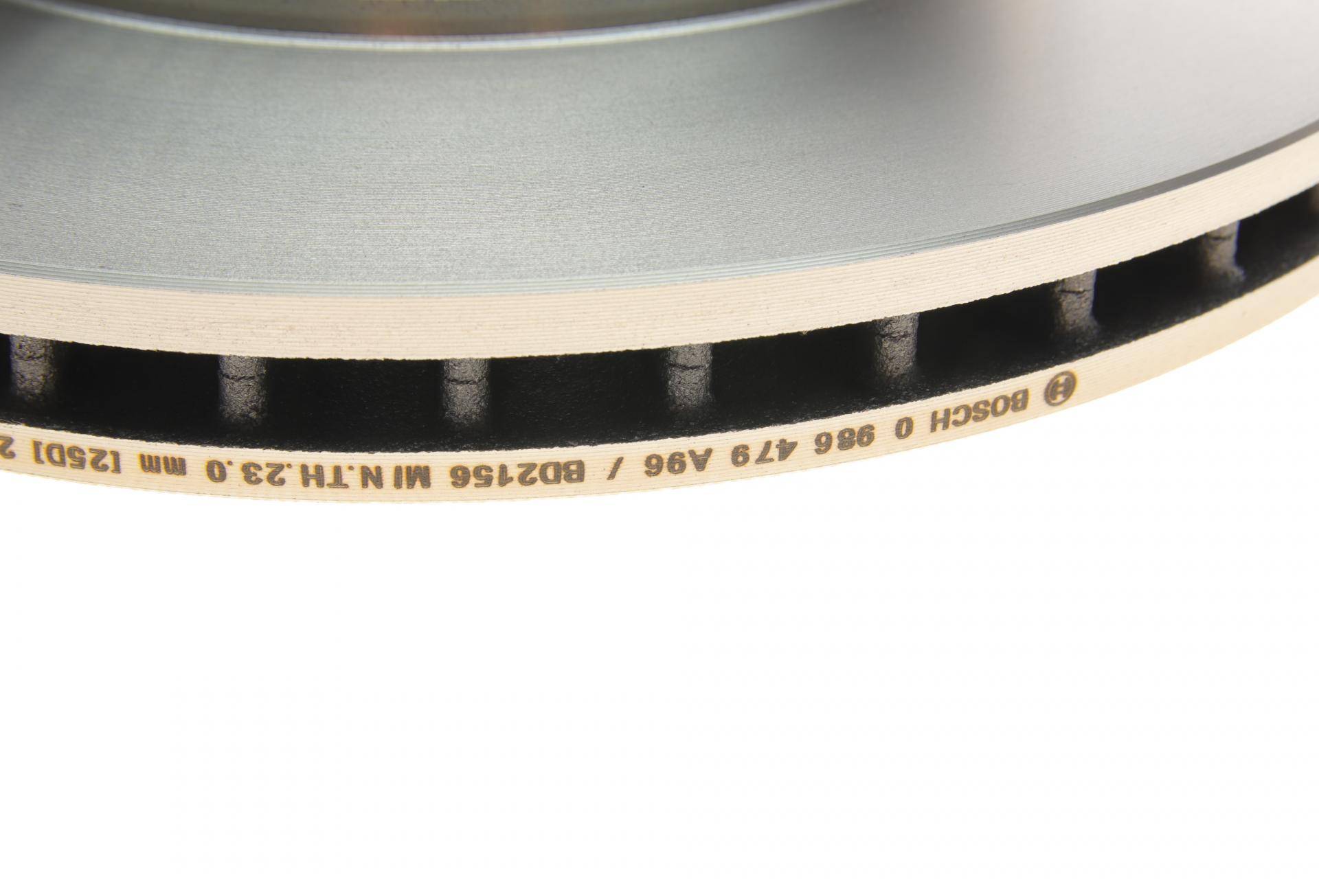 Диск гальмівний (передній) Toyota Hilux VII 05-15 (297.2x25)