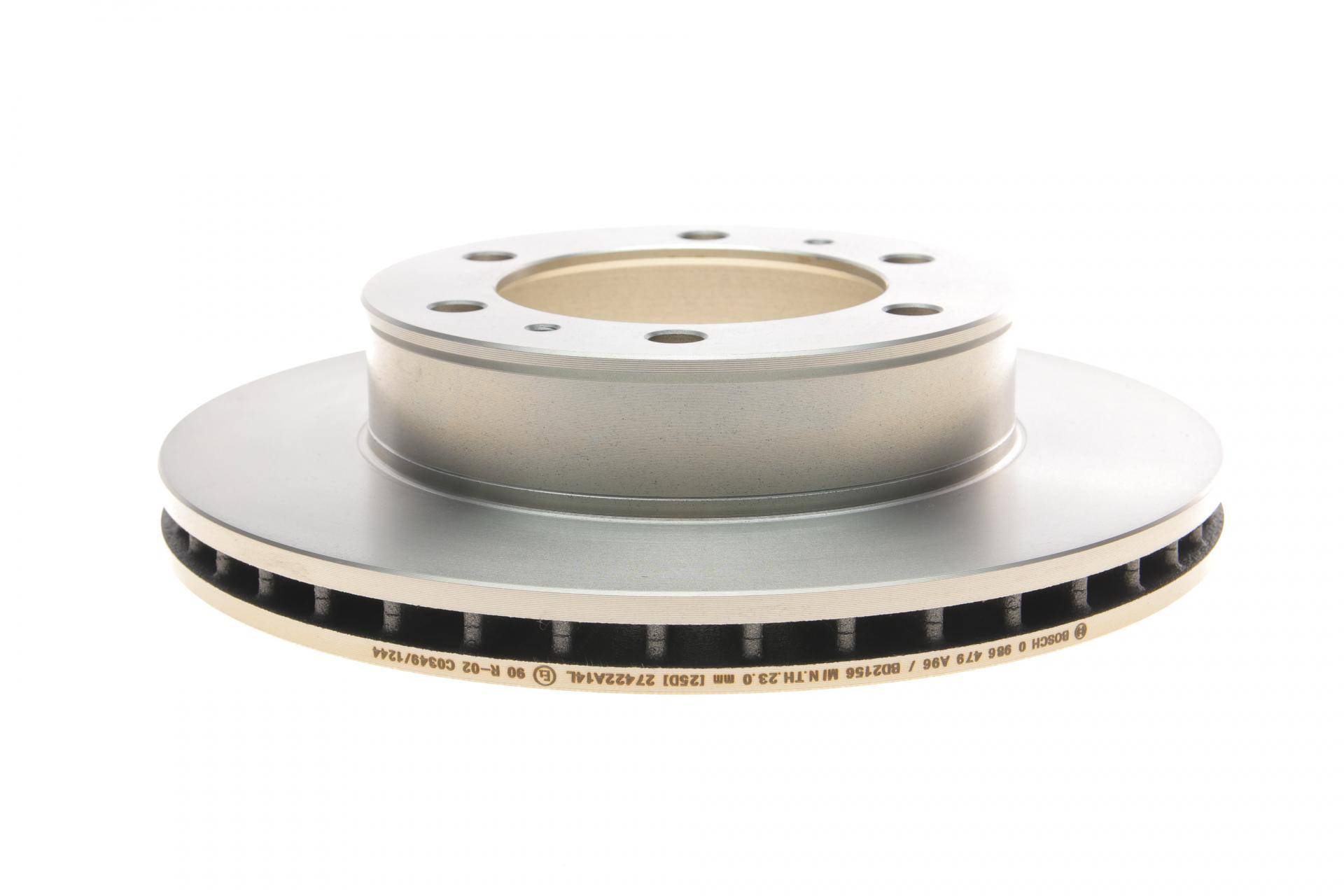 Диск гальмівний (передній) Toyota Hilux VII 05-15 (297.2x25)