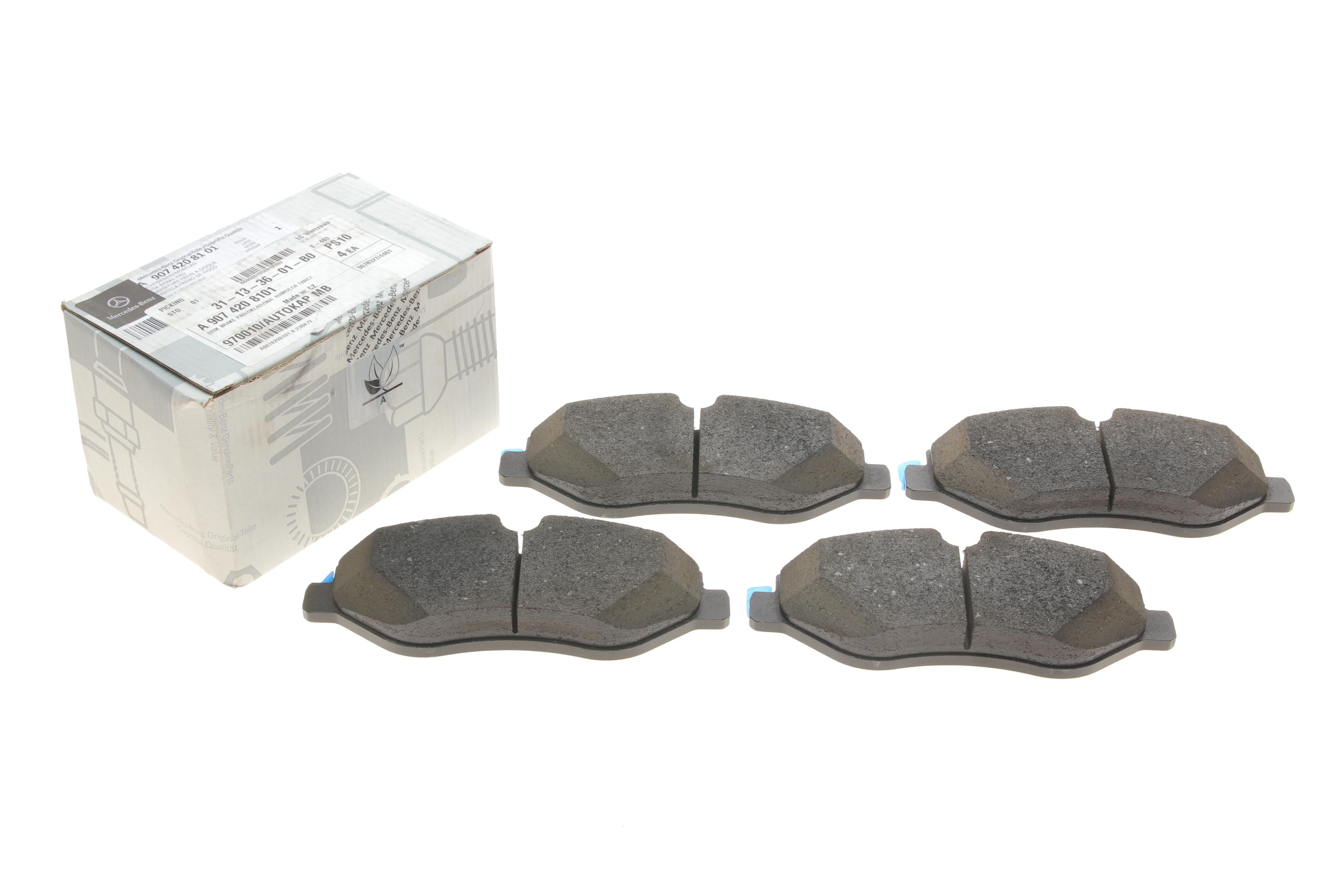 Колодки гальмівні (передні) MB Sprinter (W907/W910) 211-419CDI 18-