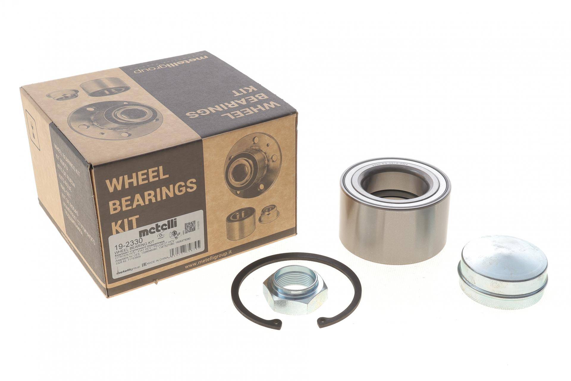 Підшипник маточини (передньої) Fiat Ducato/Citroen Jumper/Peugeot Boxer 94- (49x84x48) (к-кт)