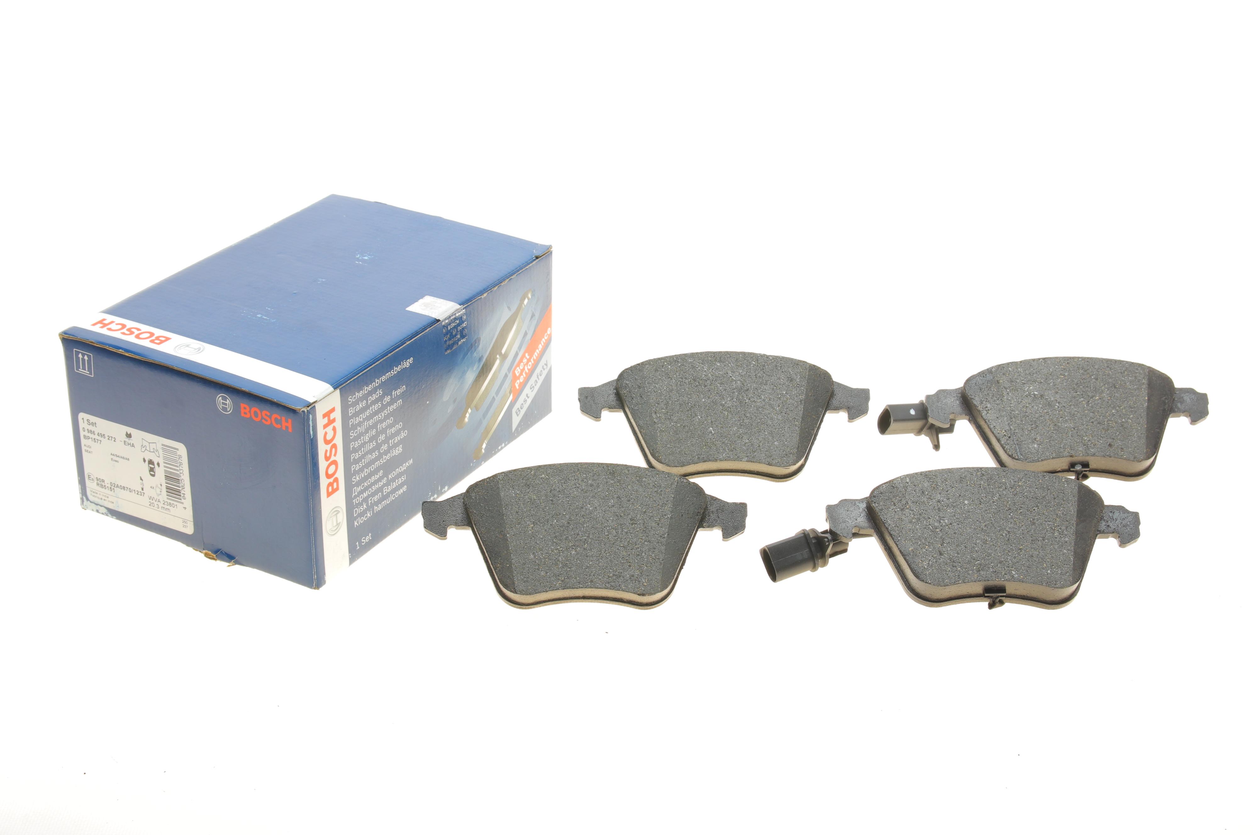 Колодки гальмівні (передні) Audi A4/A6/A8 02-