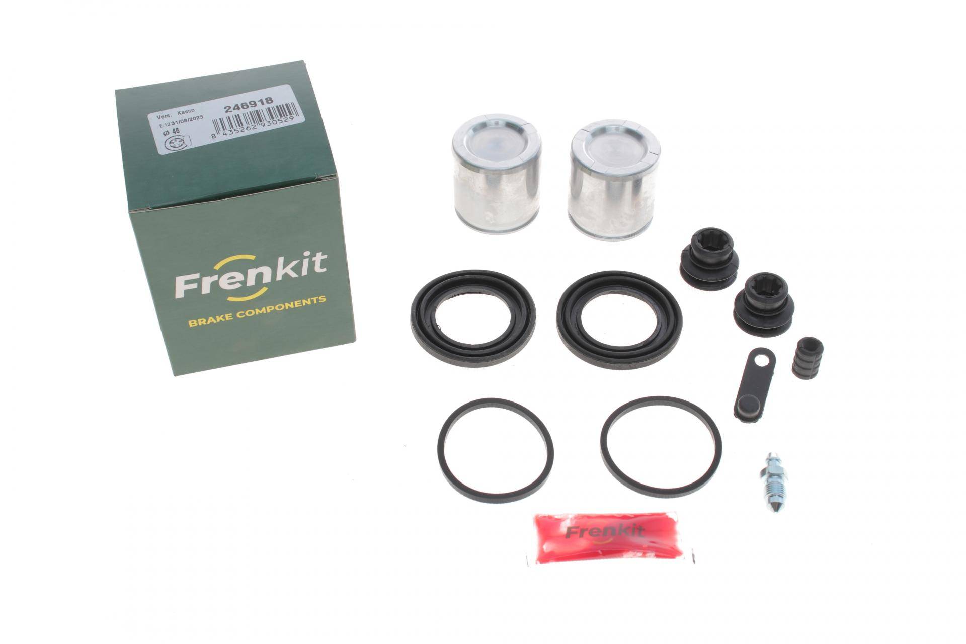 Ремкомплект супорта (переднього) Kia Sorento 06- (d=46mm) (+2 поршня) (Kasko)