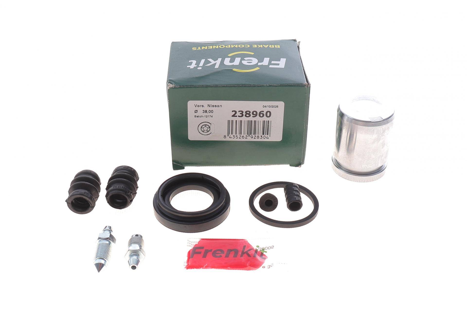 Ремкомплект супорта (заднього) Subaru Legacy/Forester 03- (d=38mm) (+поршень) (Tokic)