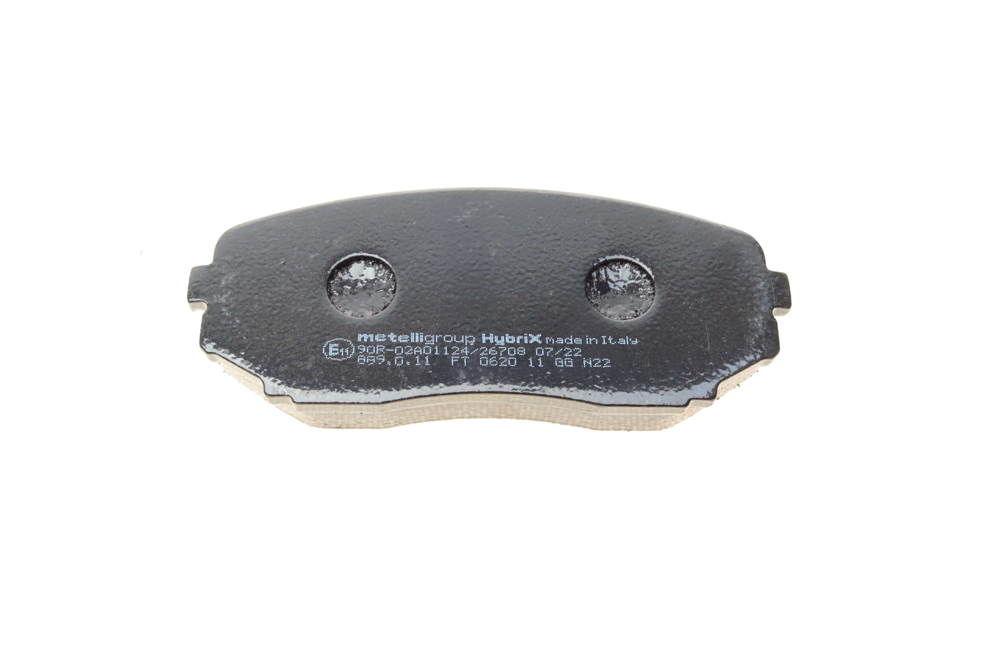 Колодки гальмівні (передні) Mazda CX-7/CX-9/Mitsubishi L200/Pajero Sport 06-