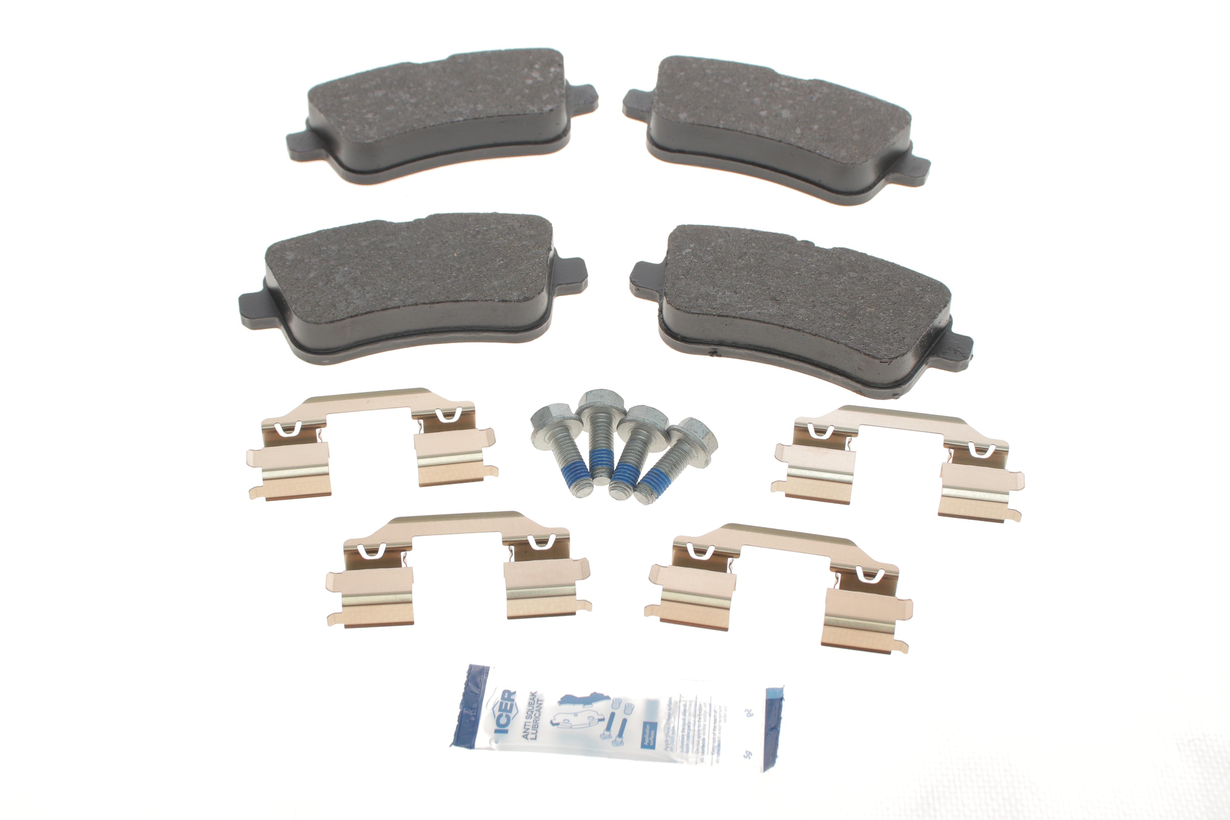 Колодки гальмівні (задні) MB ML/GLE-class (W166) 11-18/GL/GLS-class (X166) 12-/A-class (W176) 13-18