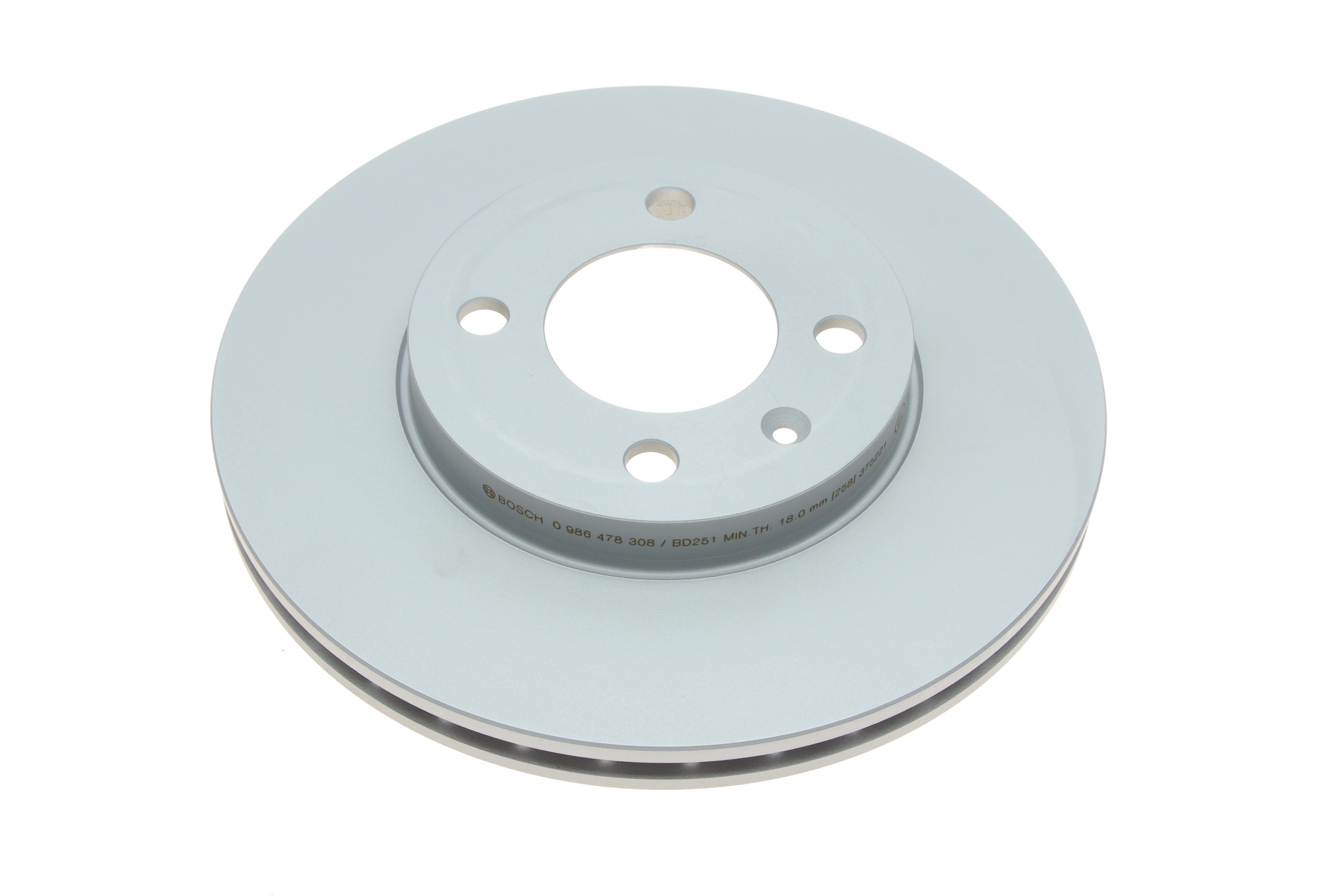 Диск гальмівний (передній) Golf/Passat 87-02 (256x20) (з покр.) (вент) (заміна для 0 986 479 853)