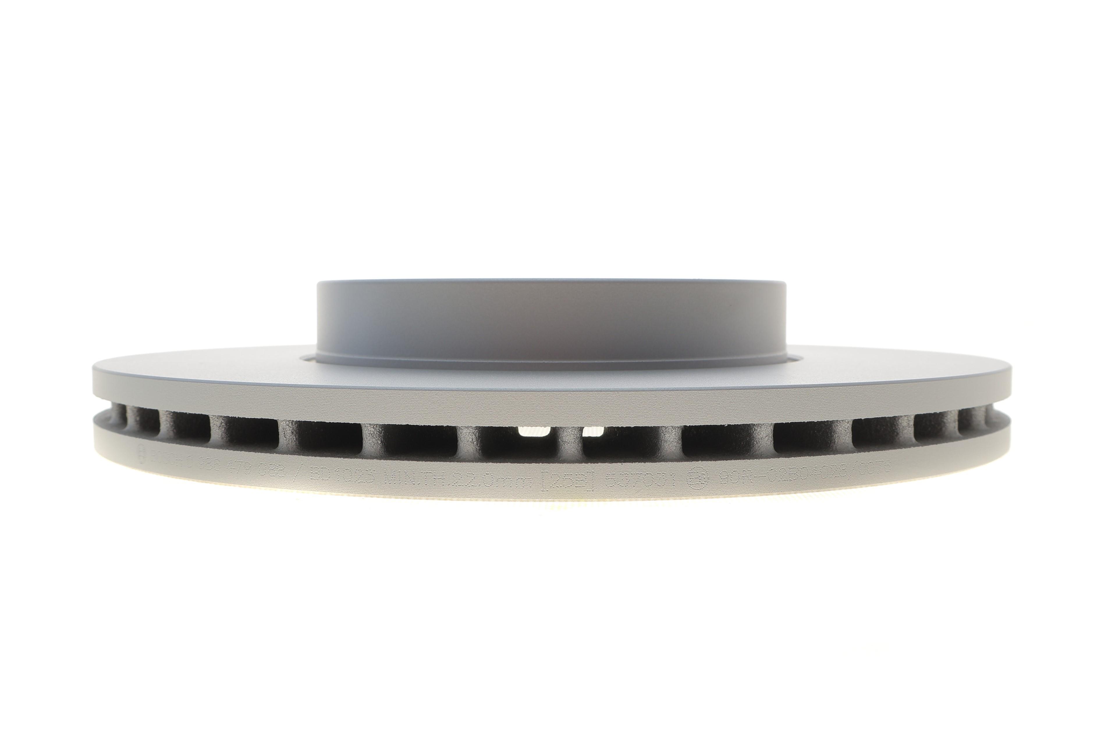 Диск гальмівний (передній) VW Caddy III 04- (288x24.9) PRO+