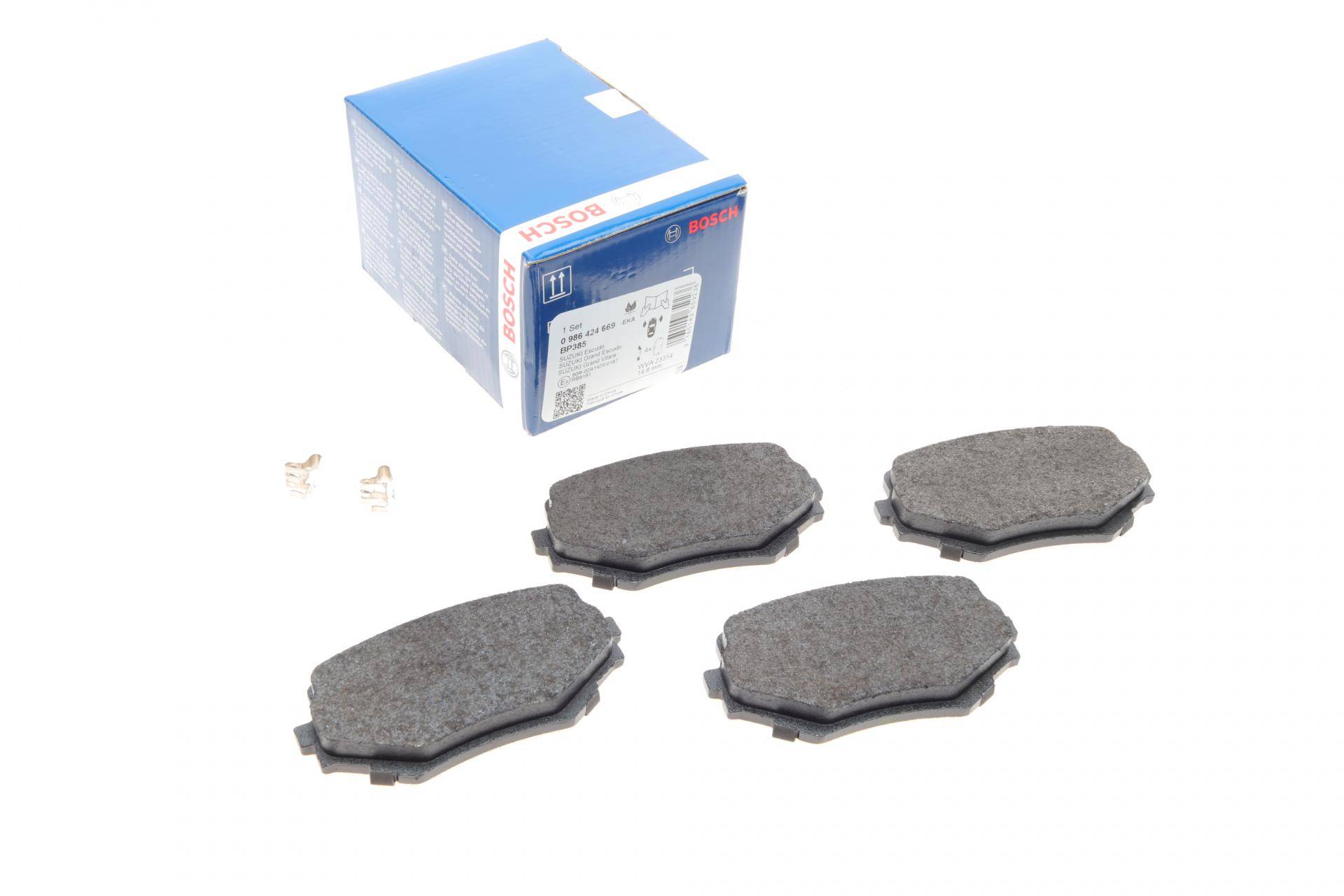 Колодки гальмівні (передні) Suzuki Grand Vitara 1.6-2.7 VVTi 98-06