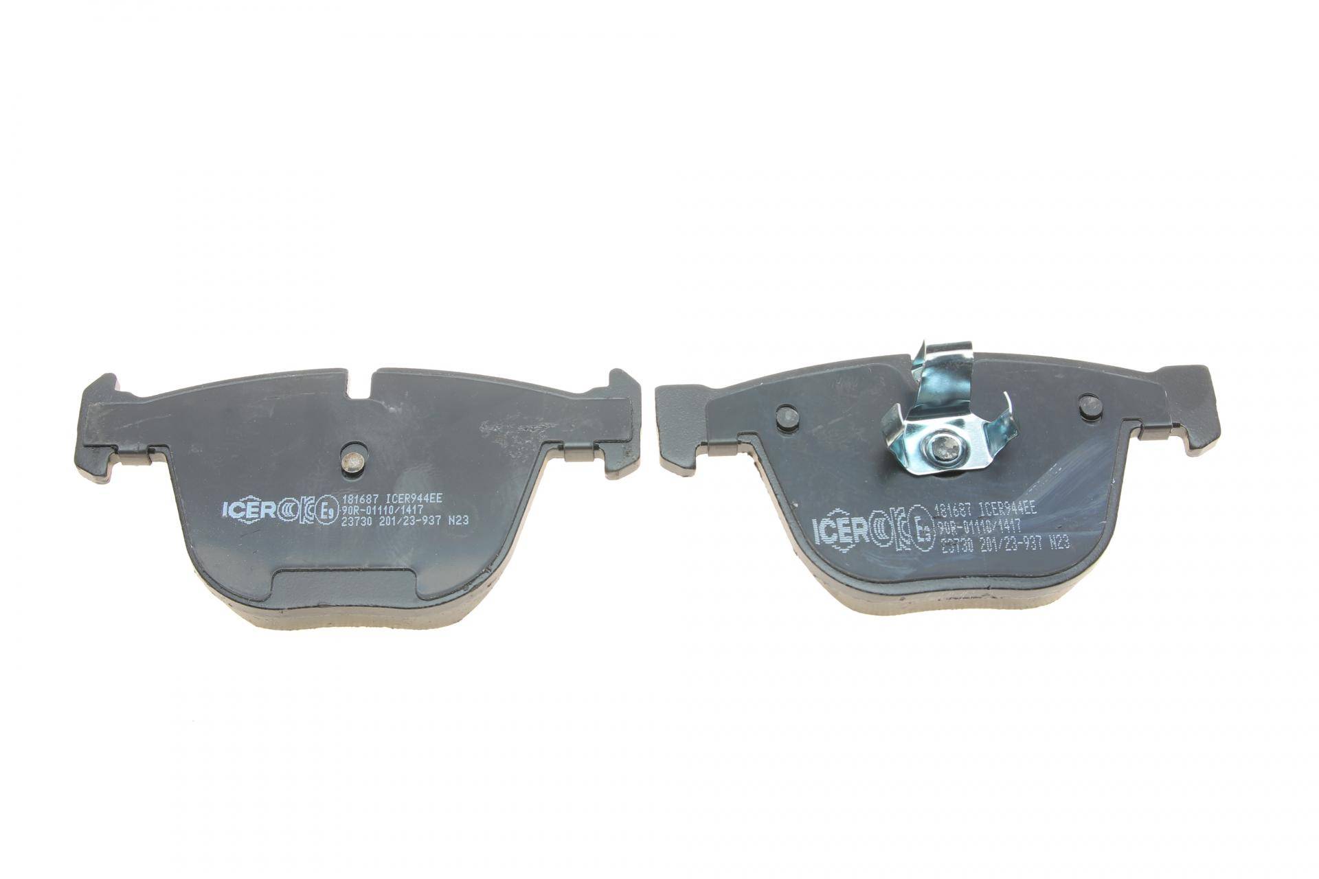 Колодки гальмівні (задні) BMW 1/3/5/6/7/X5/X6 03-