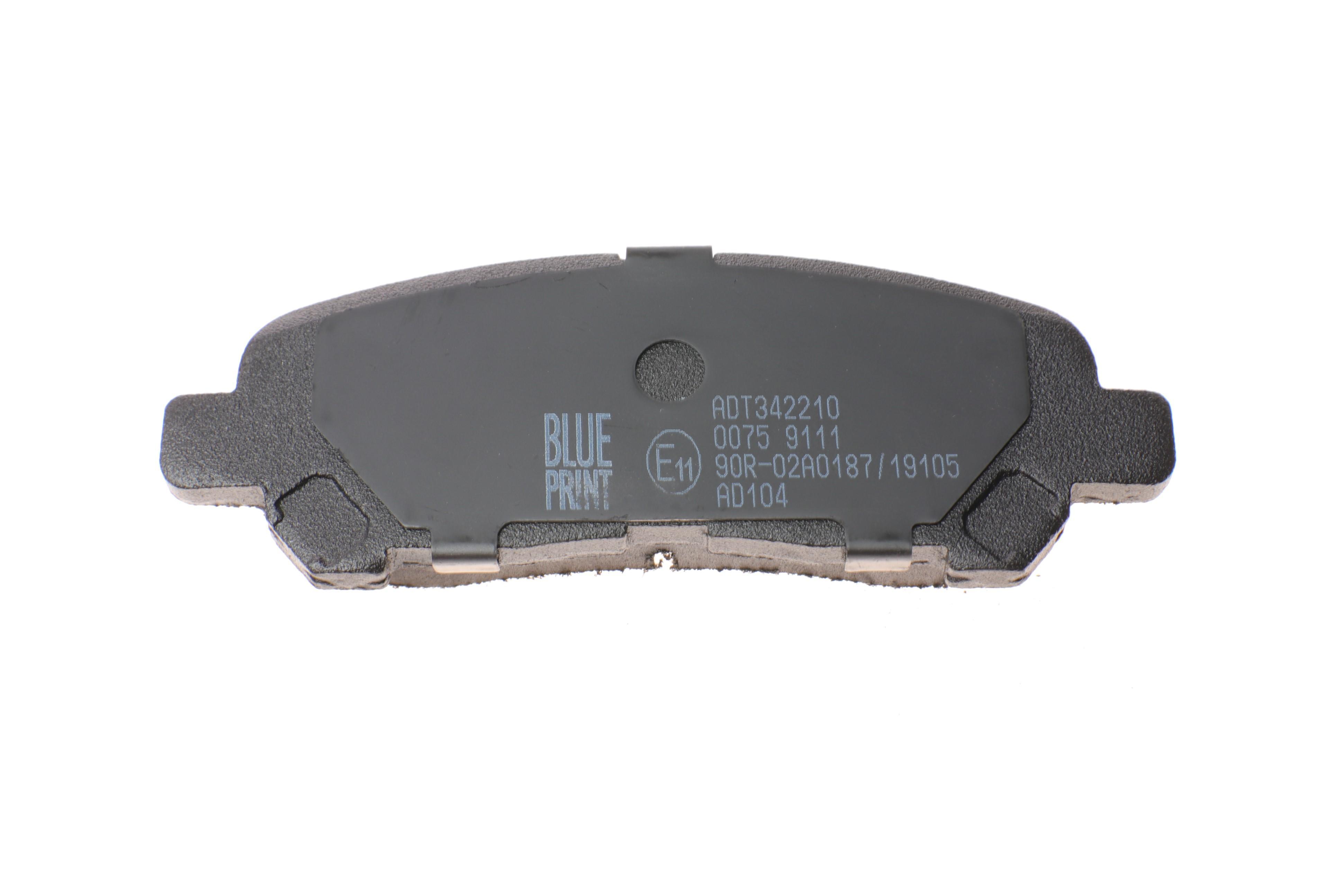 Колодки гальмівні (задні) Toyota Highlander 2.7 16V/3.5 24V 00-