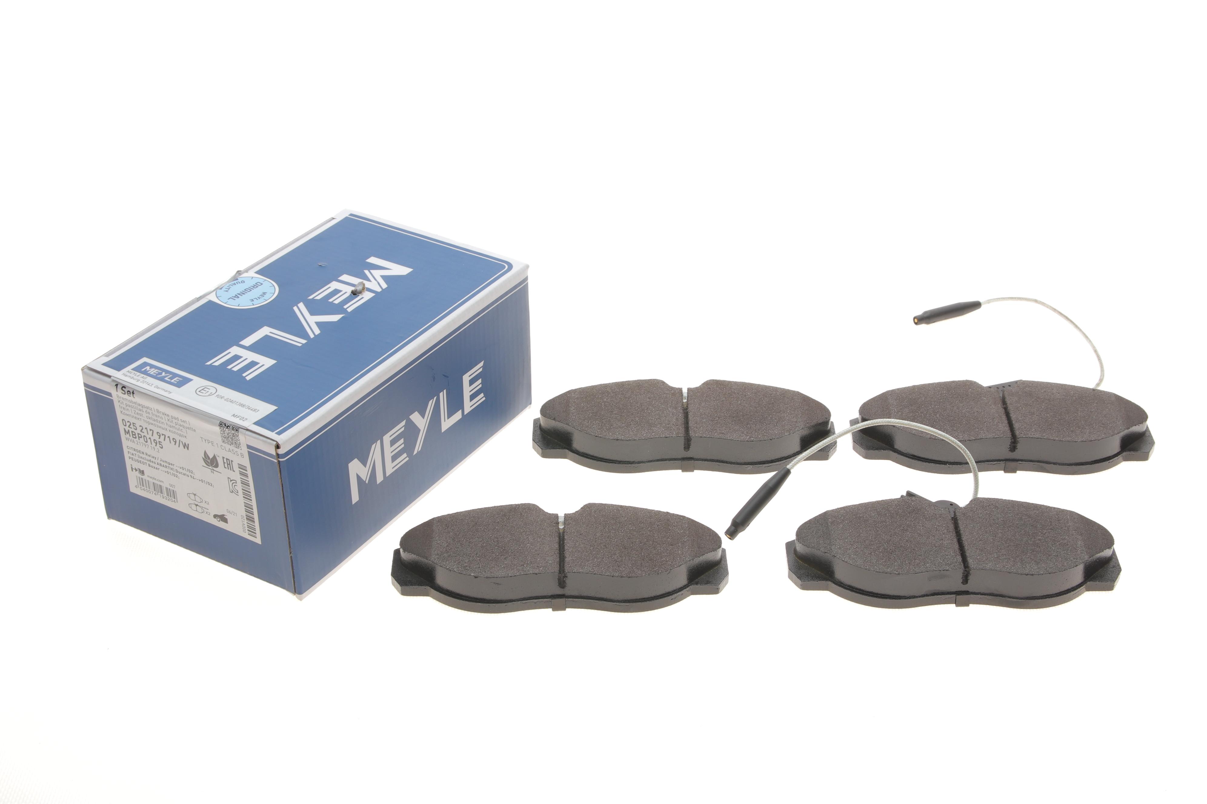 Колодки гальмівні (передні) Fiat Ducato 94-02