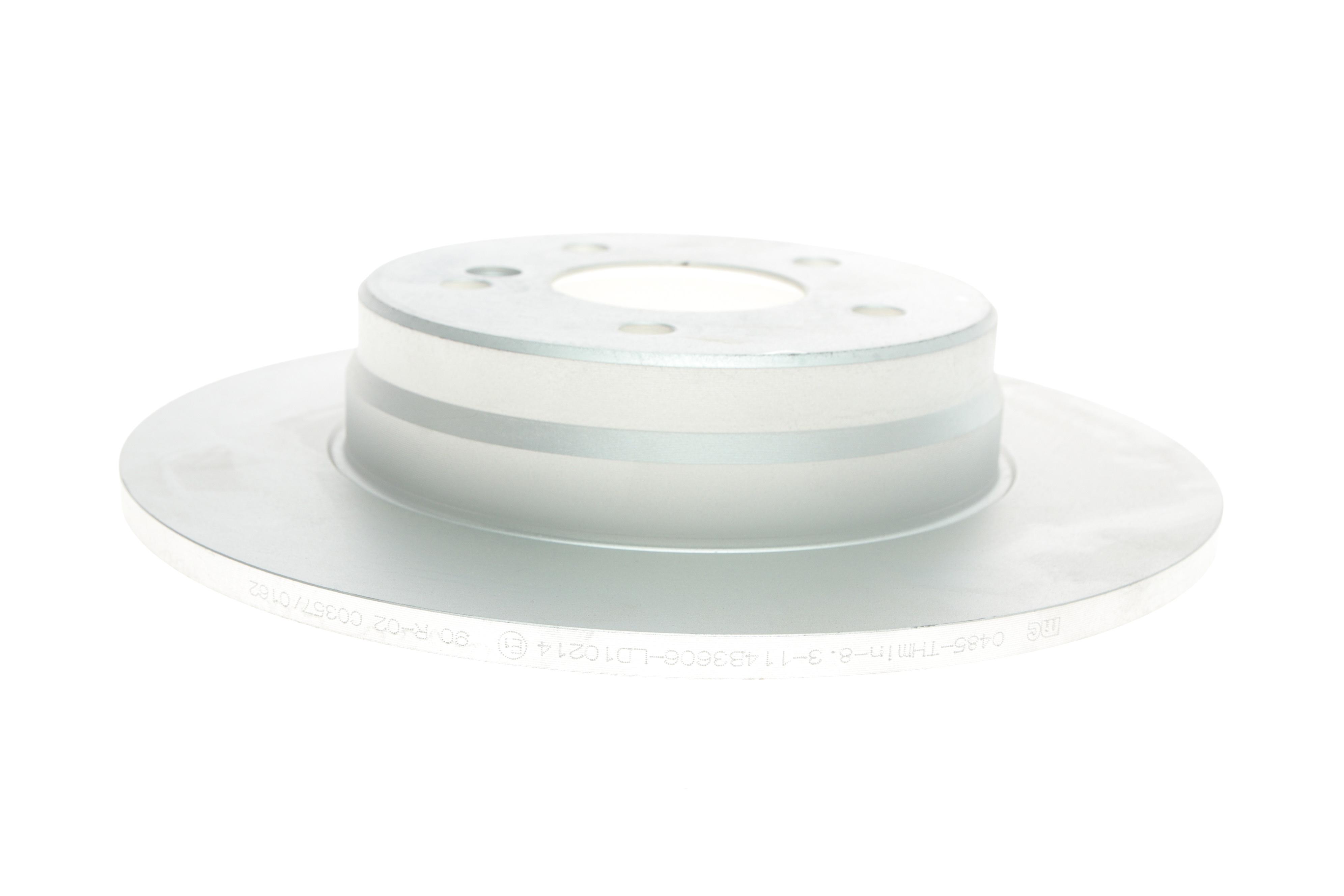 Диск гальмівний (задній) MB C-class (W202/W203)/E (W210/W124)/CLK/SLK 93-11 (290x10) (з покр)(повний)