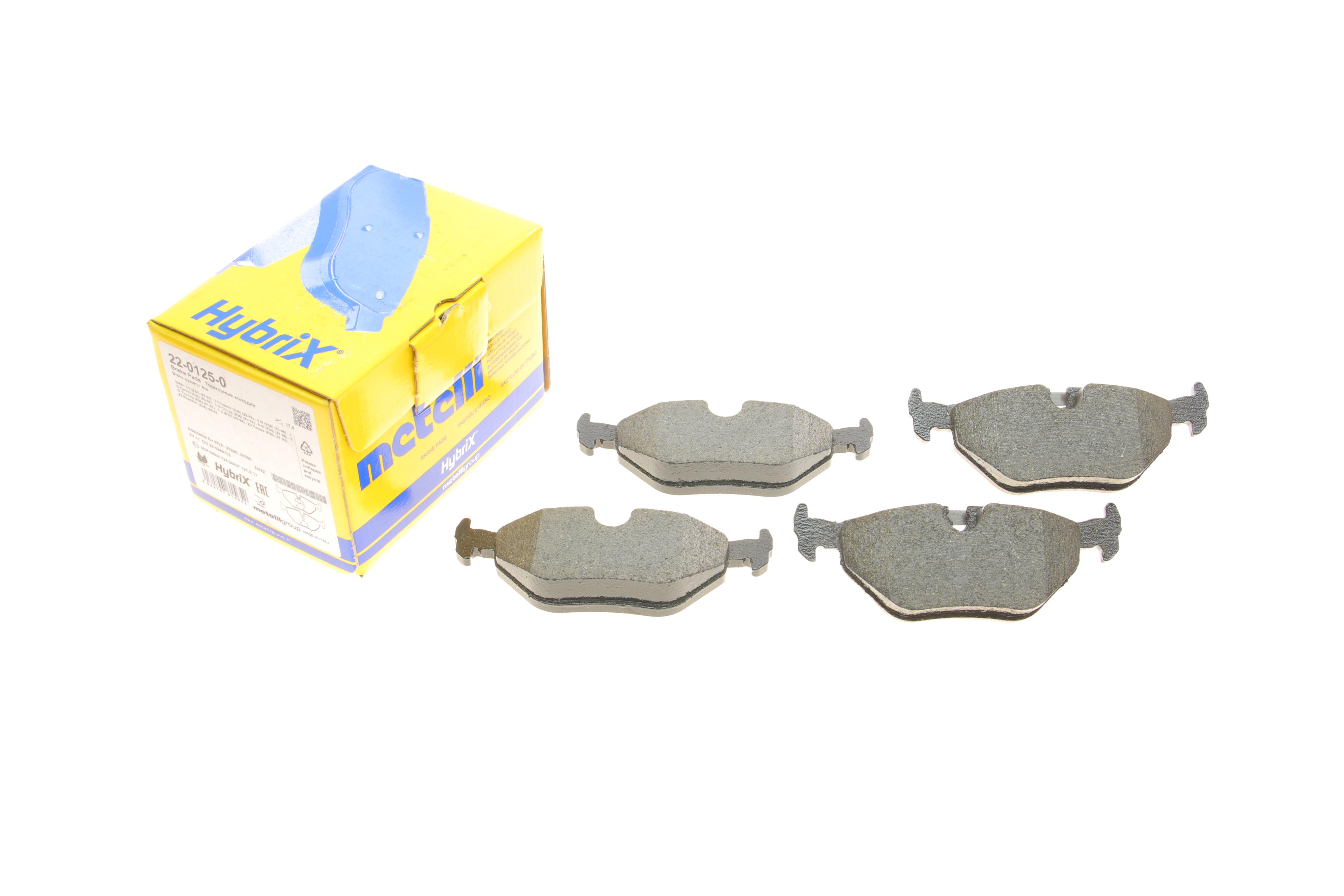 Колодки гальмівні (задні) BMW 3 (E30/E36/E46) 90-98/ 5 (E34) -97 (Teves)