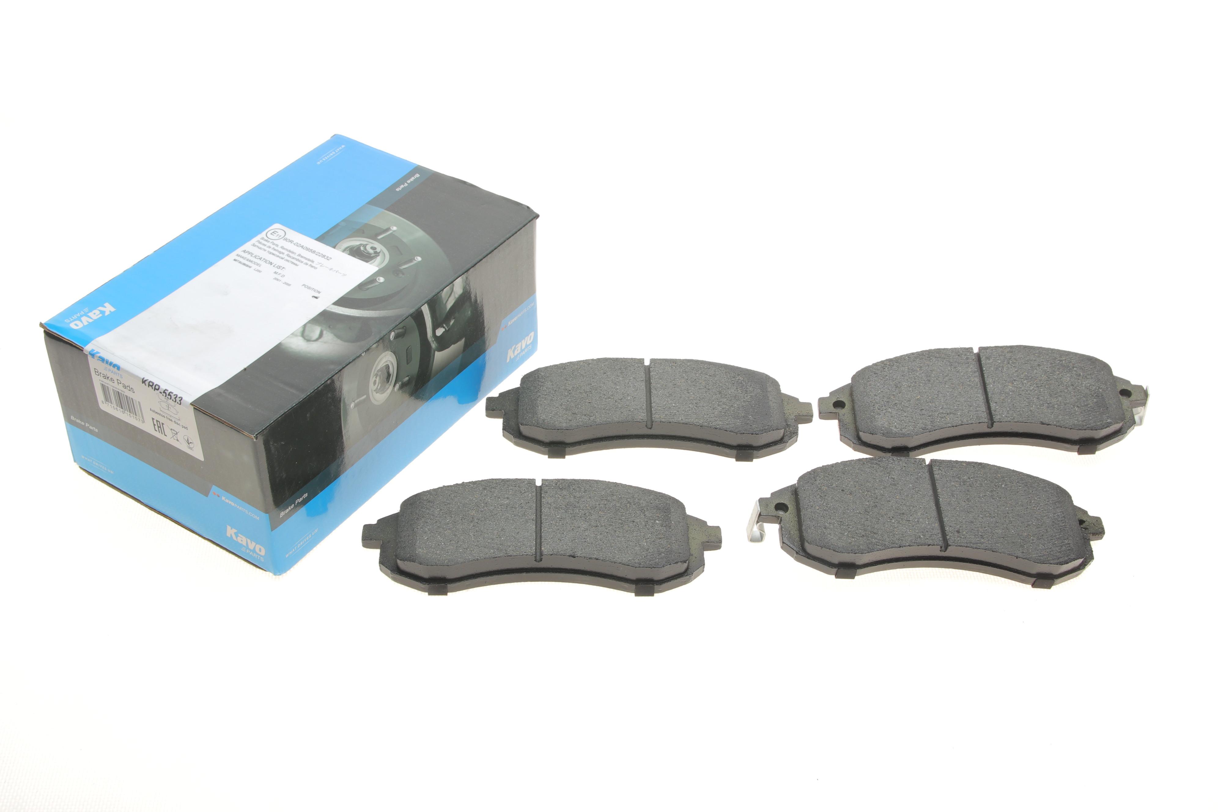 Колодки гальмівні (передні) Mitsubishi L200 2.5 TD 92-15