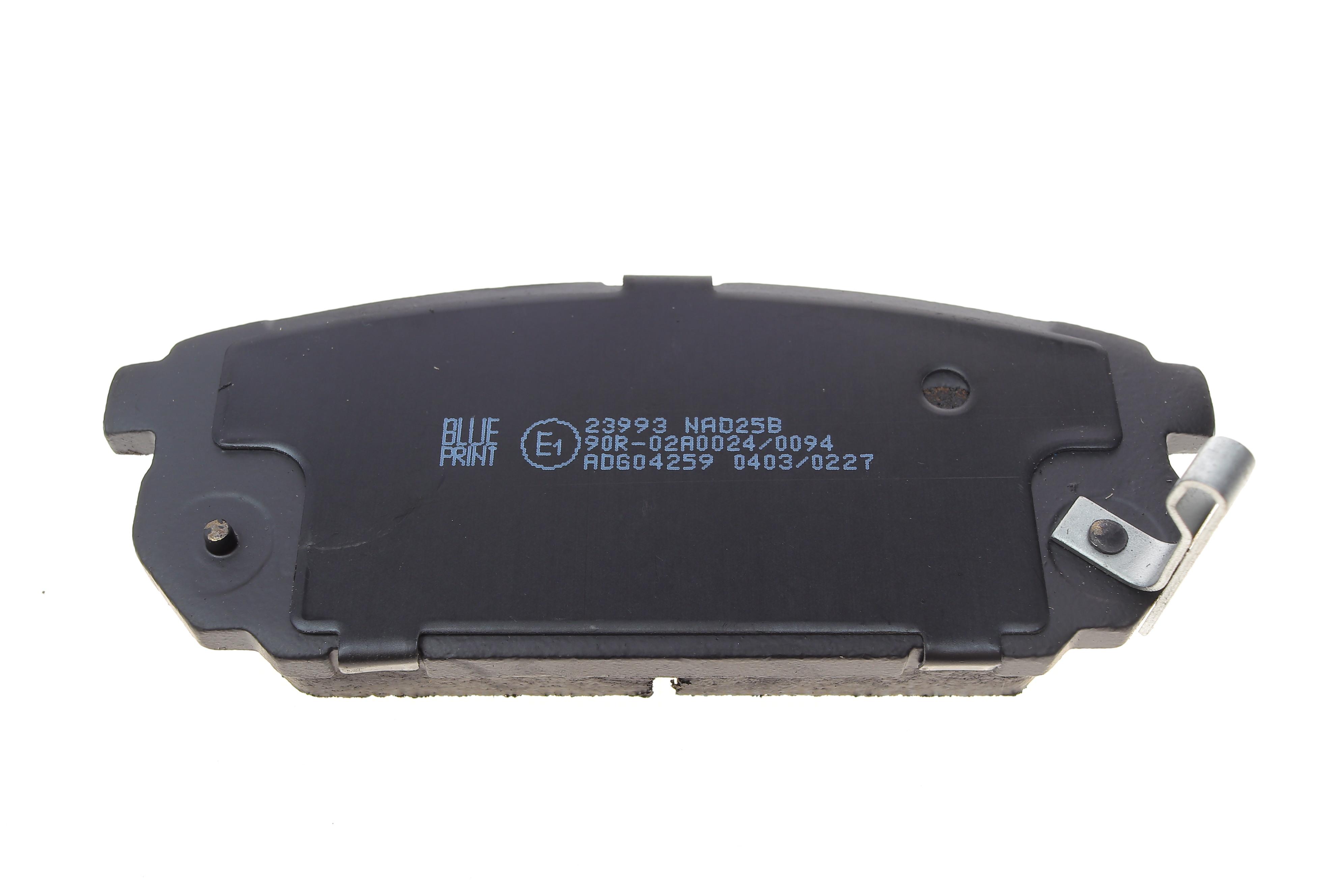 Колодки гальмівні (задні) Kia Sorento I 02-11