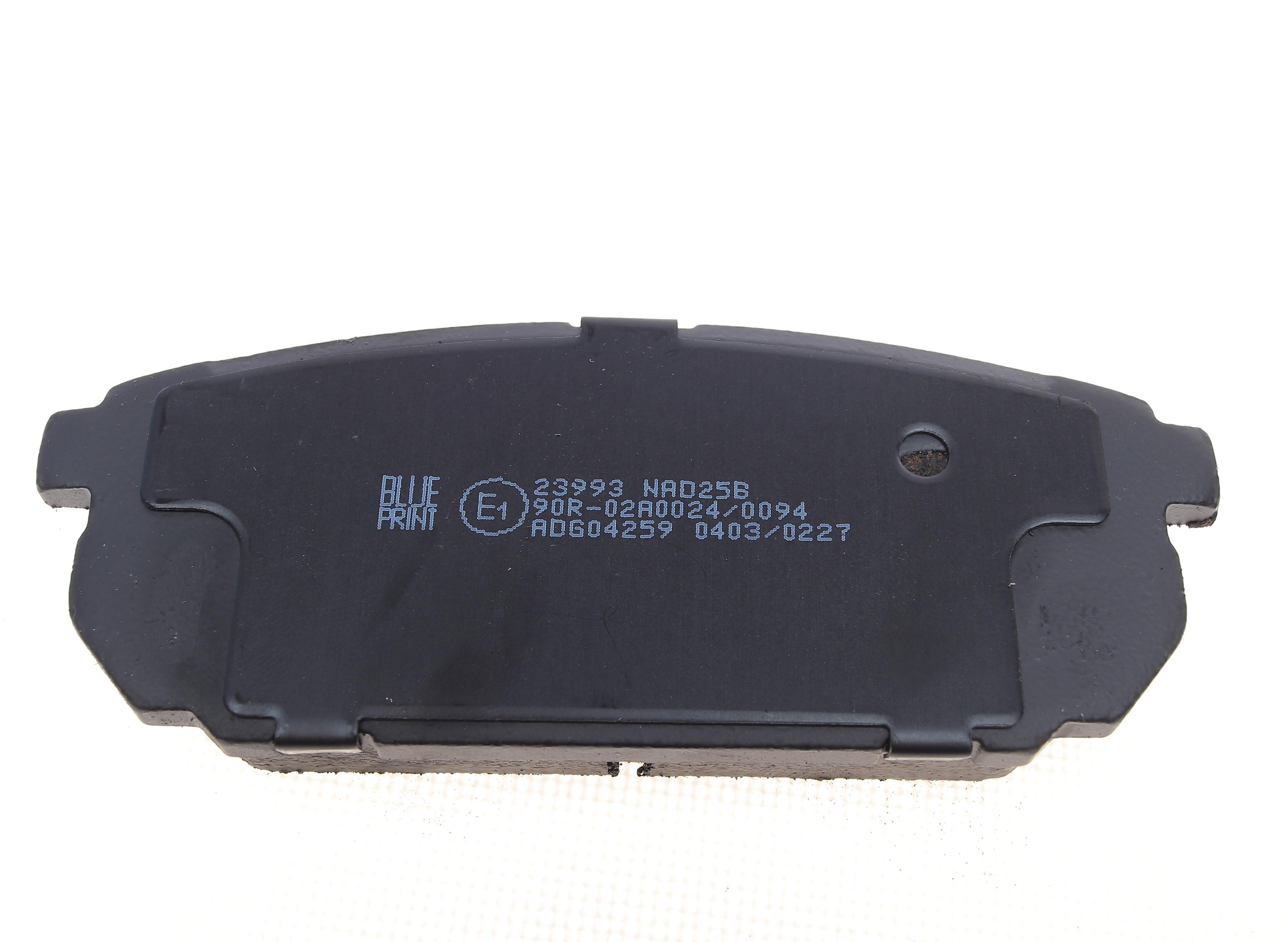 Колодки гальмівні (задні) Kia Sorento I 02-11