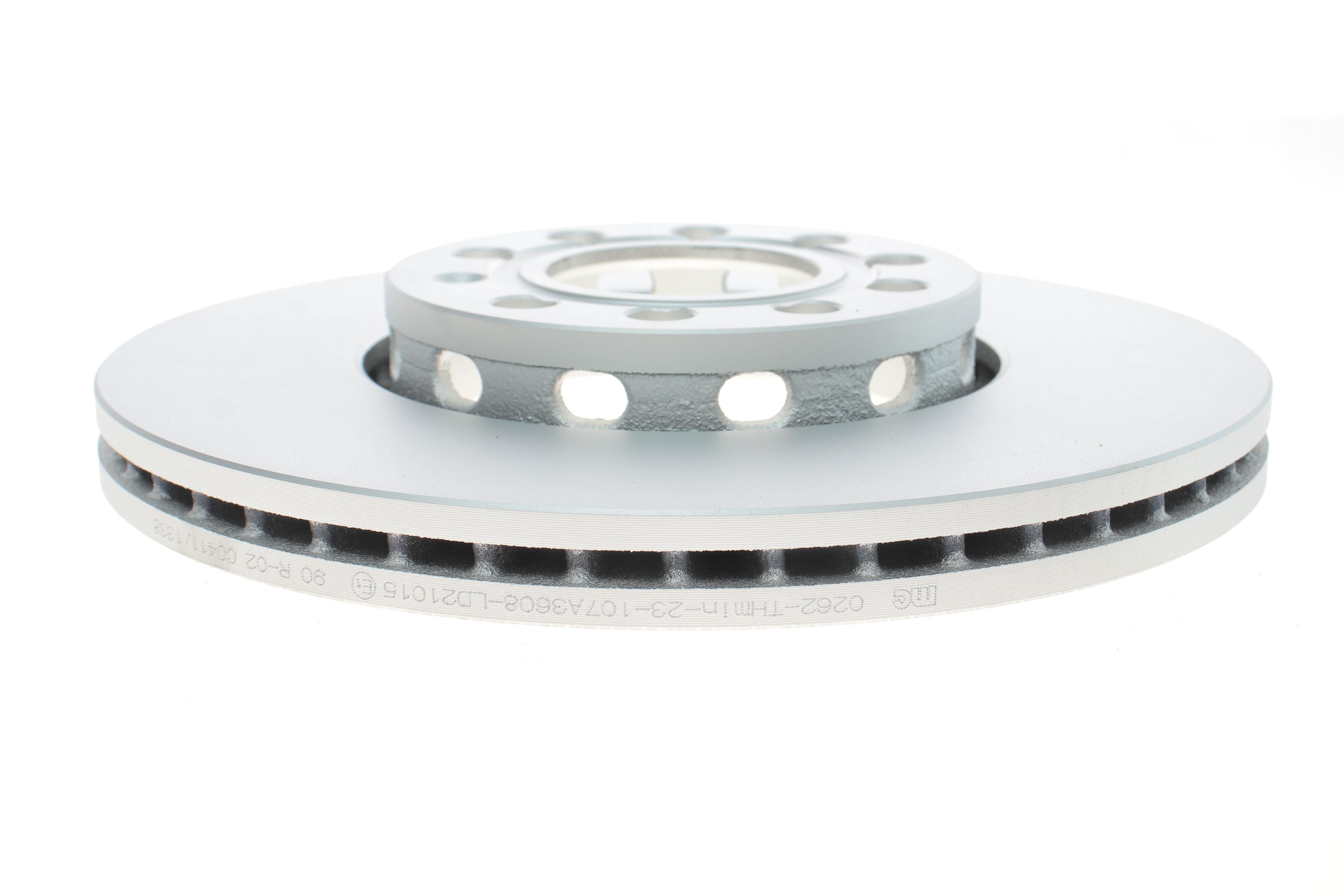 Диск гальмівний (передній) Audi A4/A6/VW Passat 95-08/Skoda Superb 02-08 (287.7x24.9)(з покр.)(вент.)