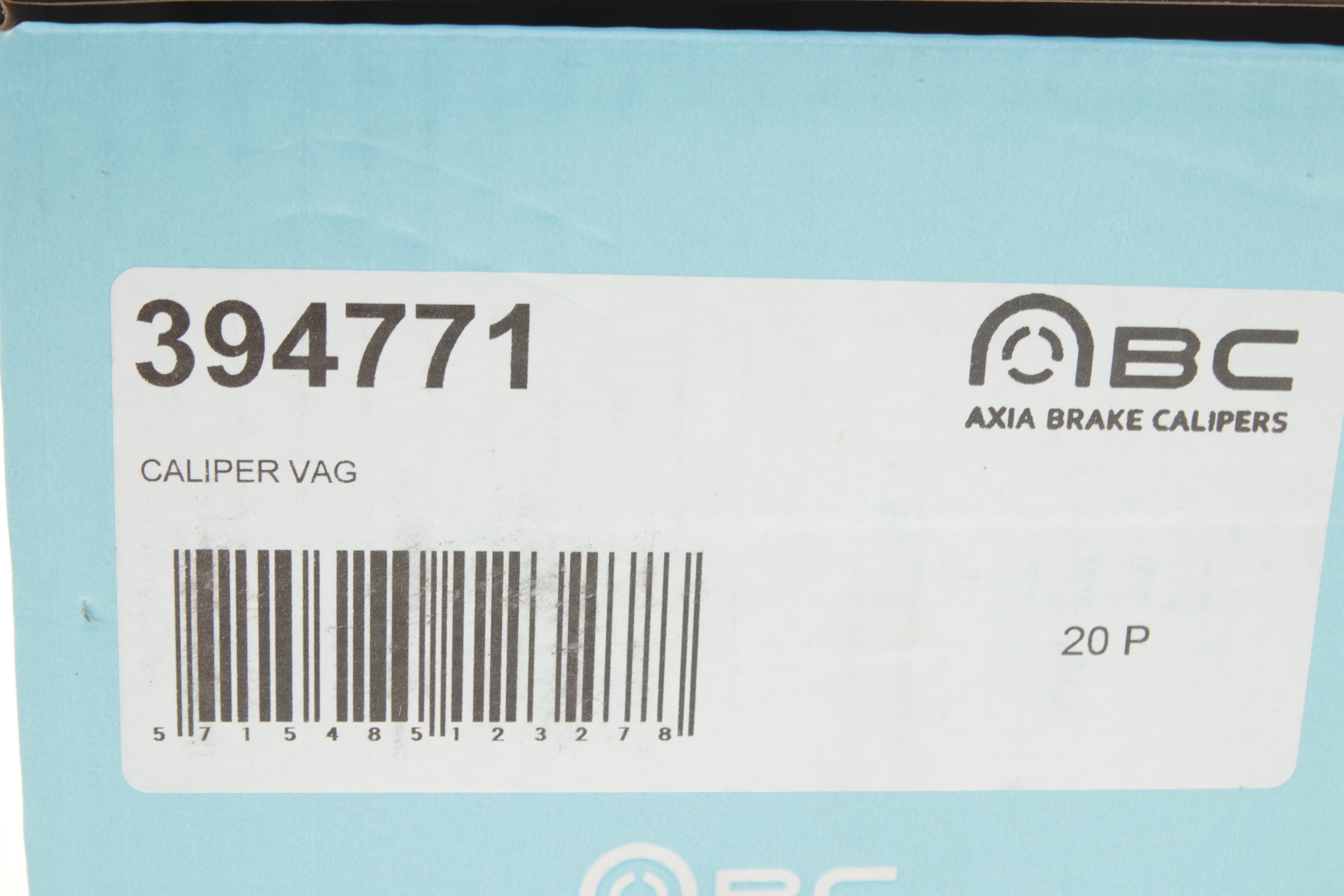 Супорт гальмівний (задній) (R) VW Caddy III 04-15 (d=38mm) (Bosch) (для диска d=272mm)
