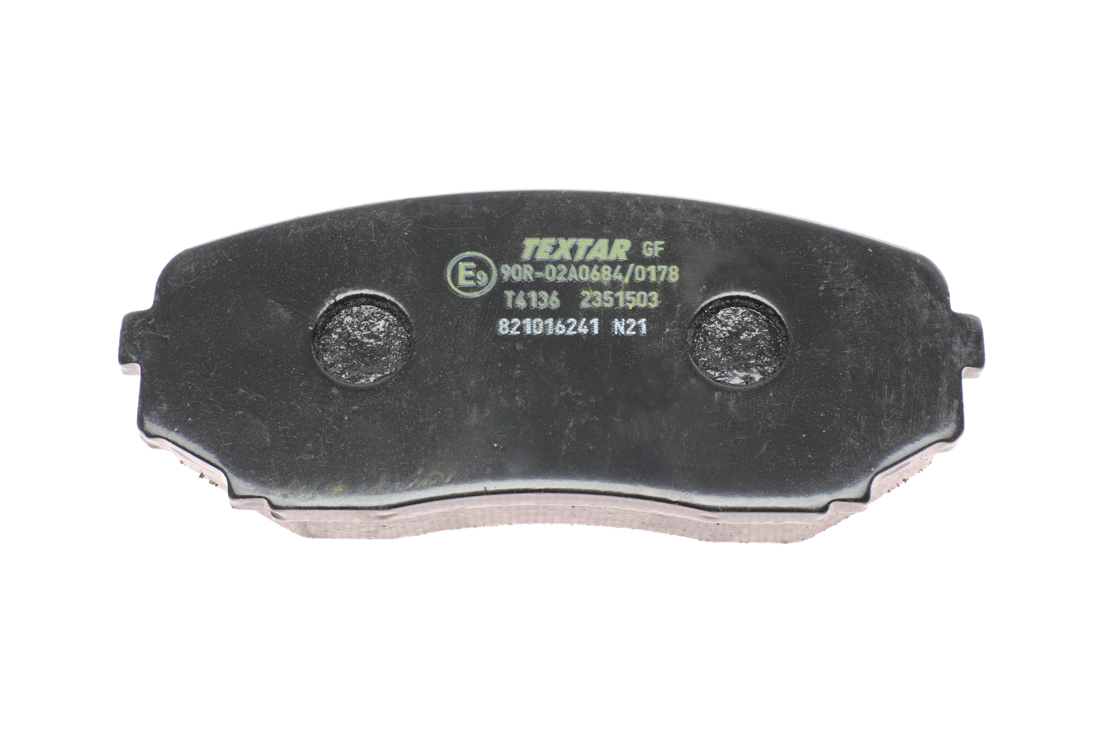 Колодки гальмівні (передні) Mitsubishi Pajero Sport III 15- (Advics)