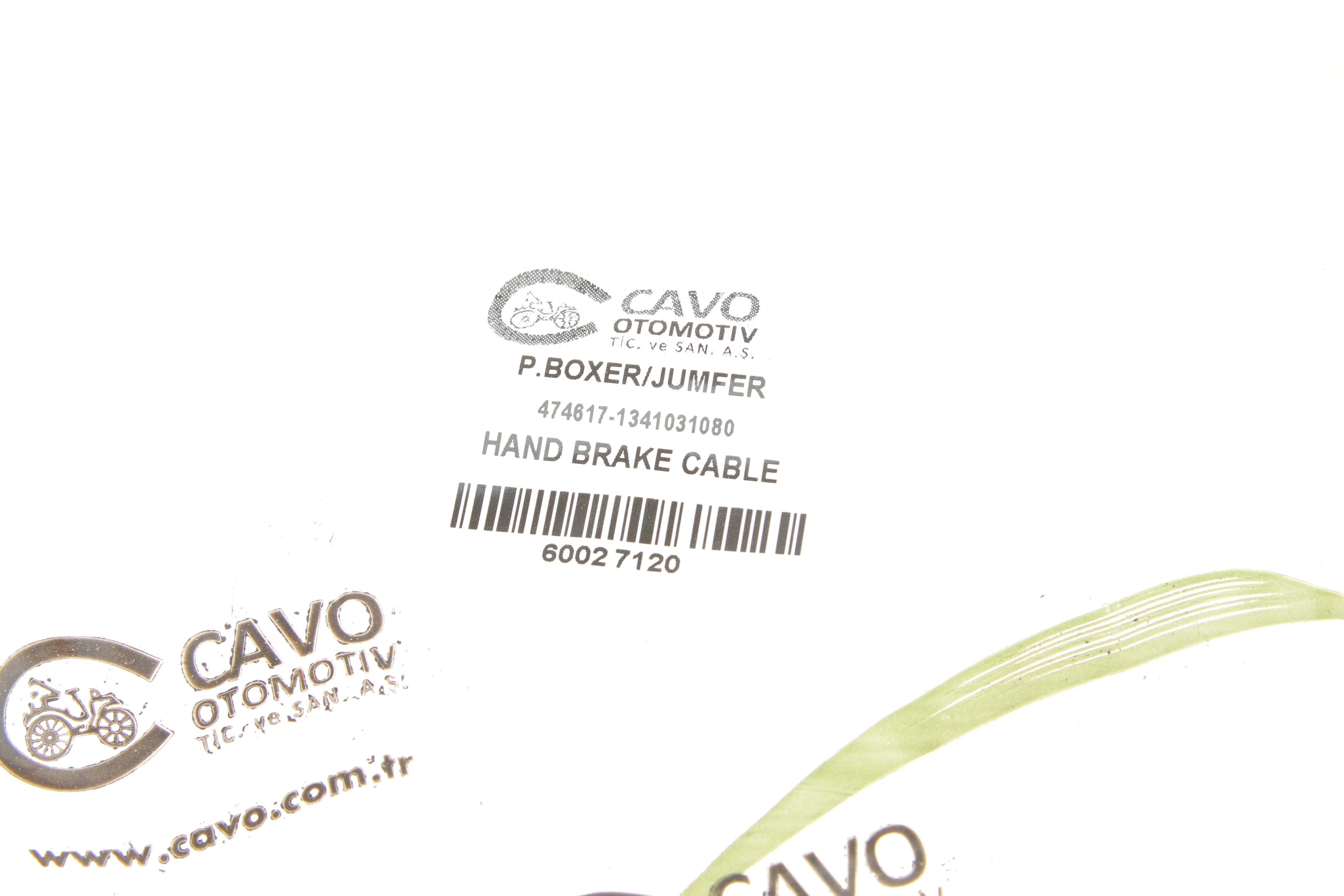 Трос ручника Fiat Ducato 06- (1390/1075 мм)