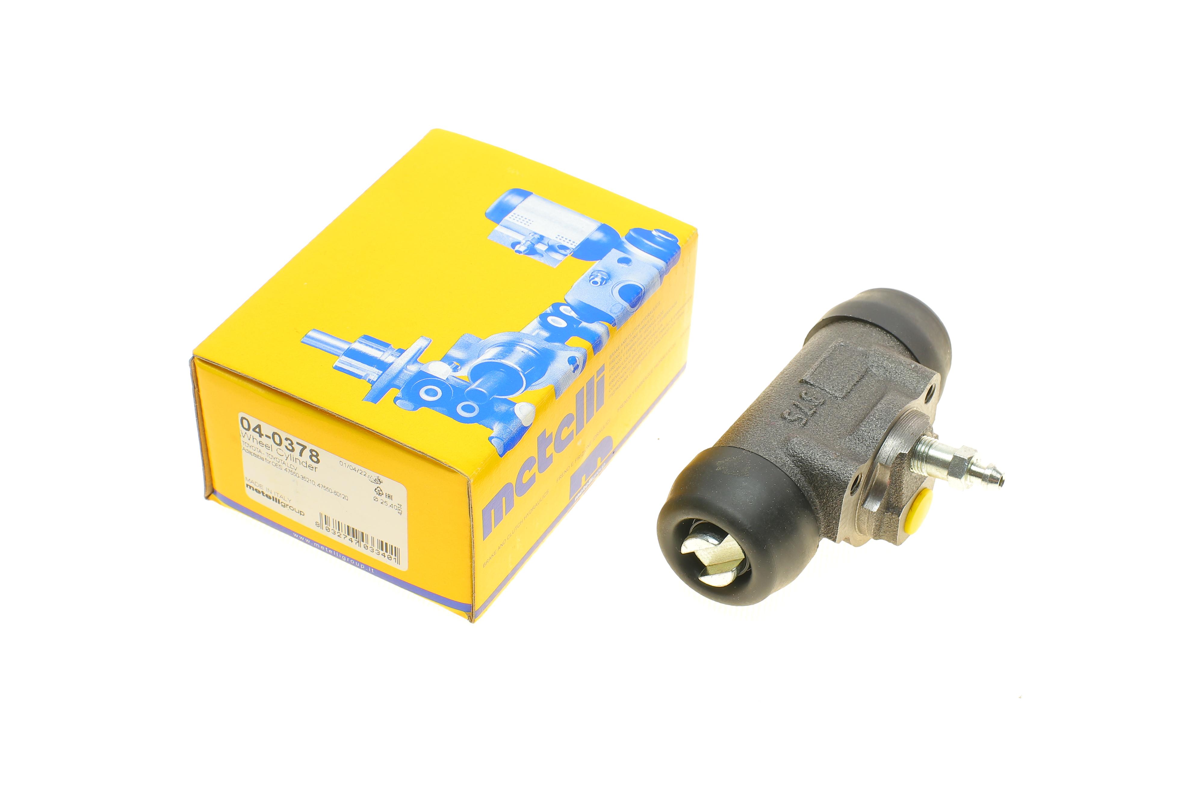 Циліндр гальмівний (задній) Toyota Land Cruiser 69- (d=25.4mm)