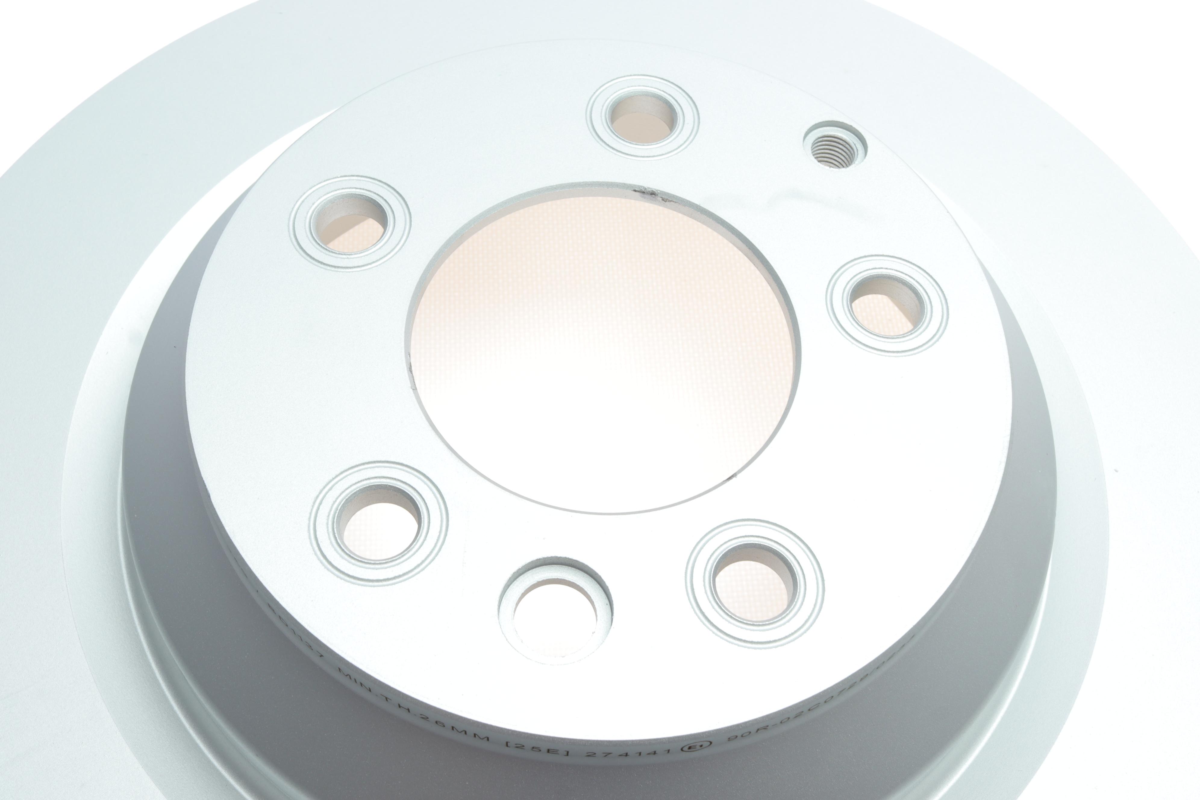 Диск гальмівний (задній) Audi Q7 06-/Porsche Cayenne/VW Touareg 03-10 (358x28)(з покриттям)(вент.)