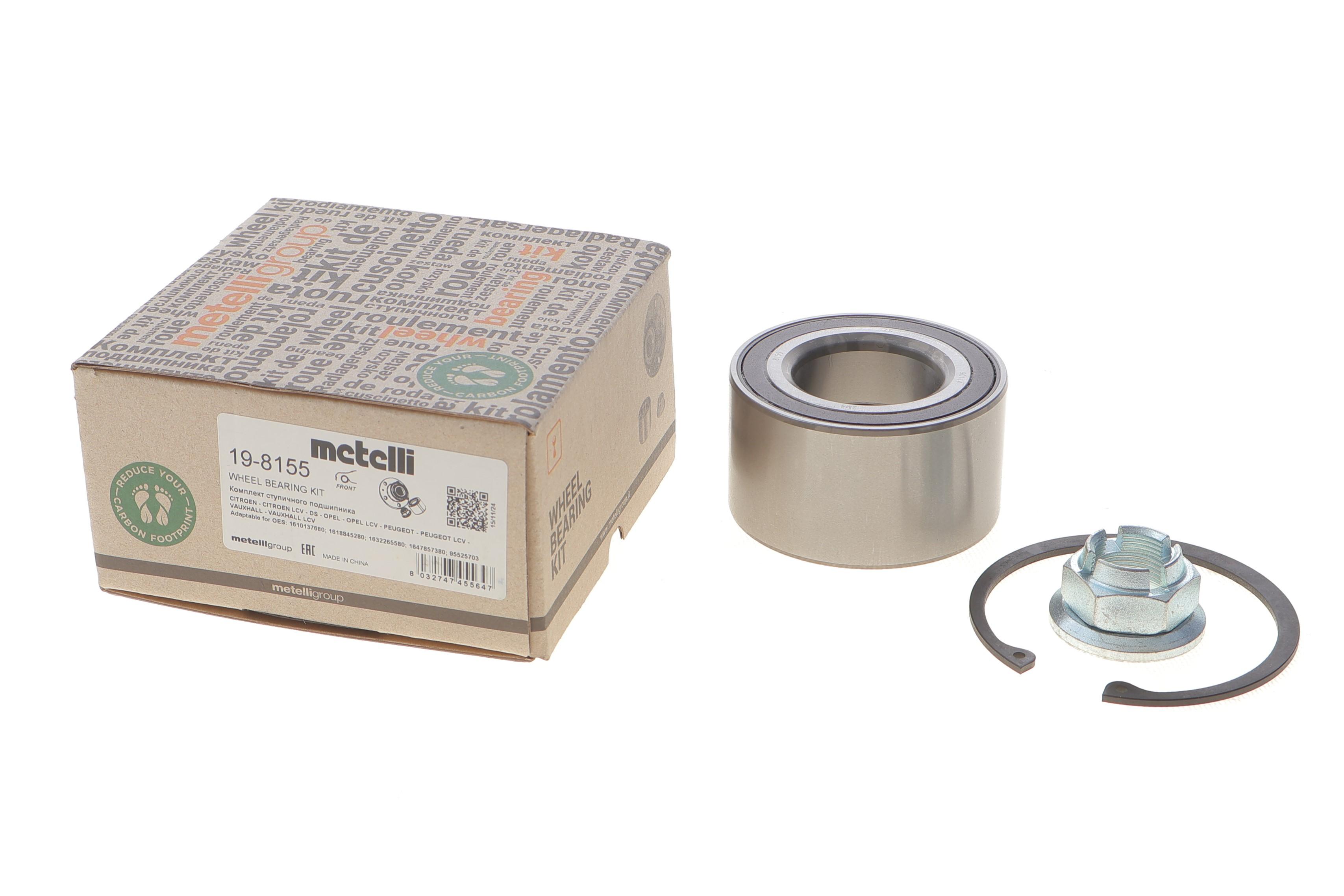 Підшипник маточини (передньої) Citroen Berlingo 1.5 BlueHDi/Peugeot Partner 1.6 BlueHDi 18- (42x80x4