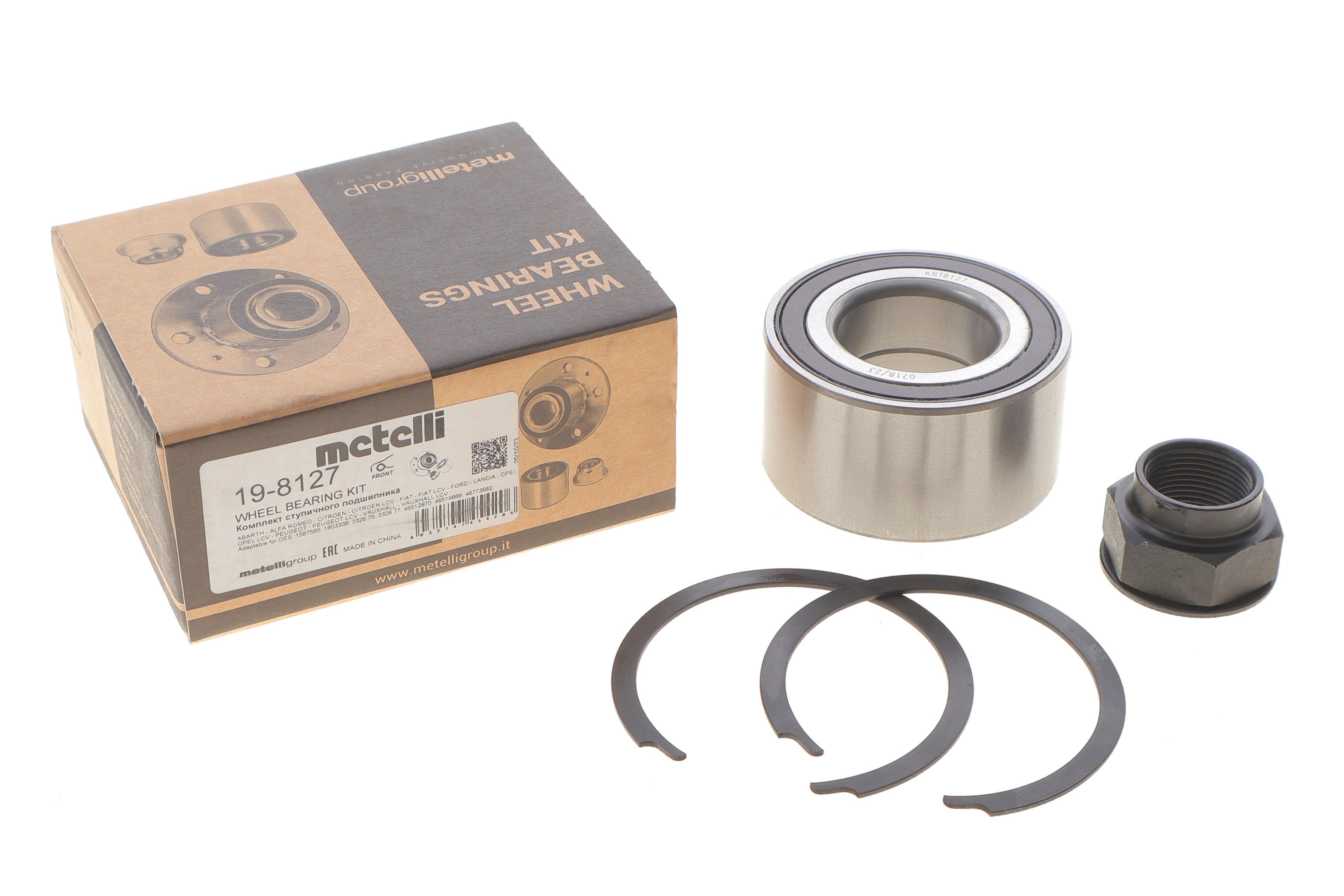 Підшипник маточини (передньої) Fiat Doblo 01-/Opel Corsa 06- (+ABS) (37x72x37)