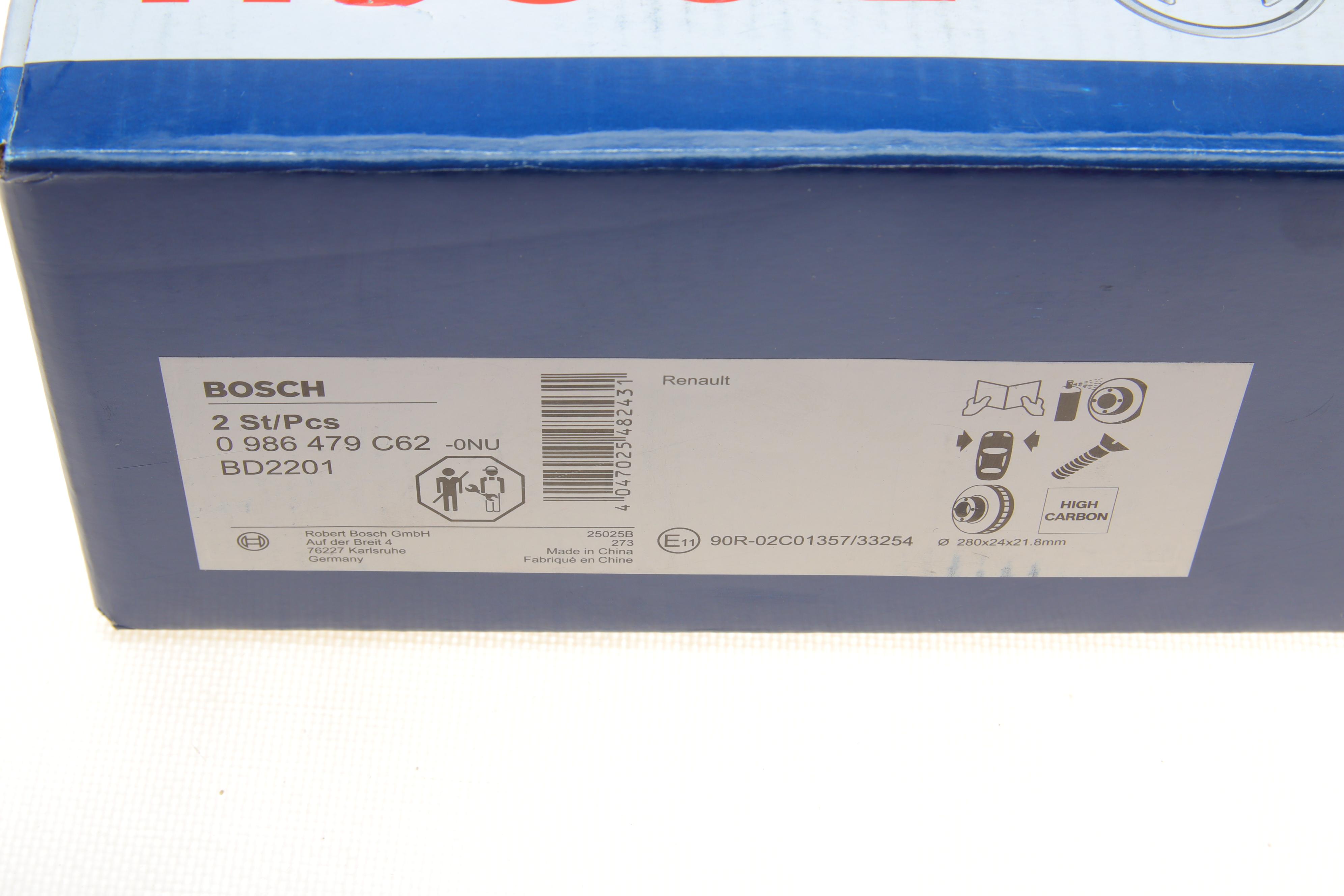 Диск гальмівний (передній) Renault Megane III/IV 08- (280x24) з покриттям