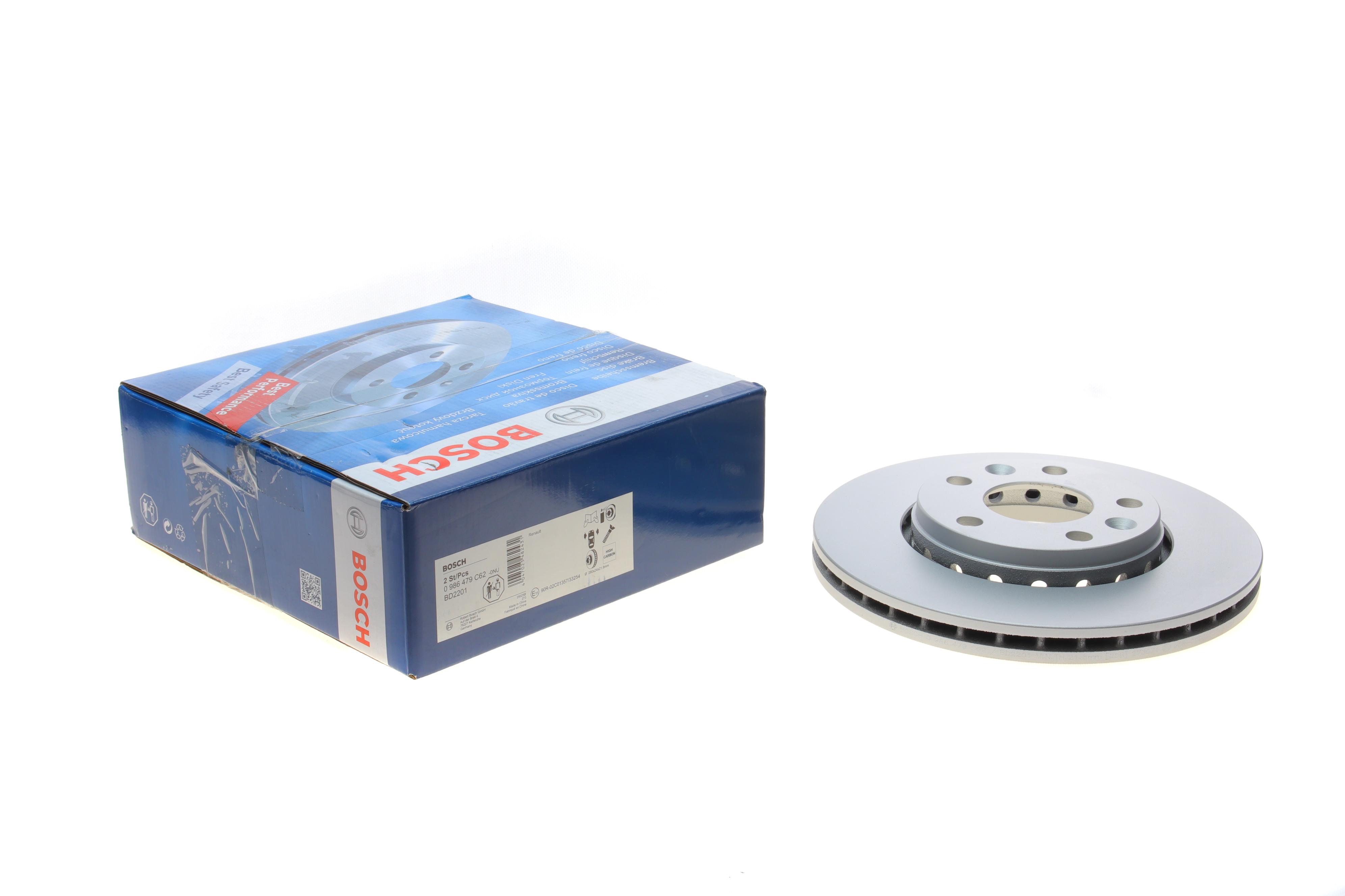 Диск гальмівний (передній) Renault Megane III/IV 08- (280x24) з покриттям