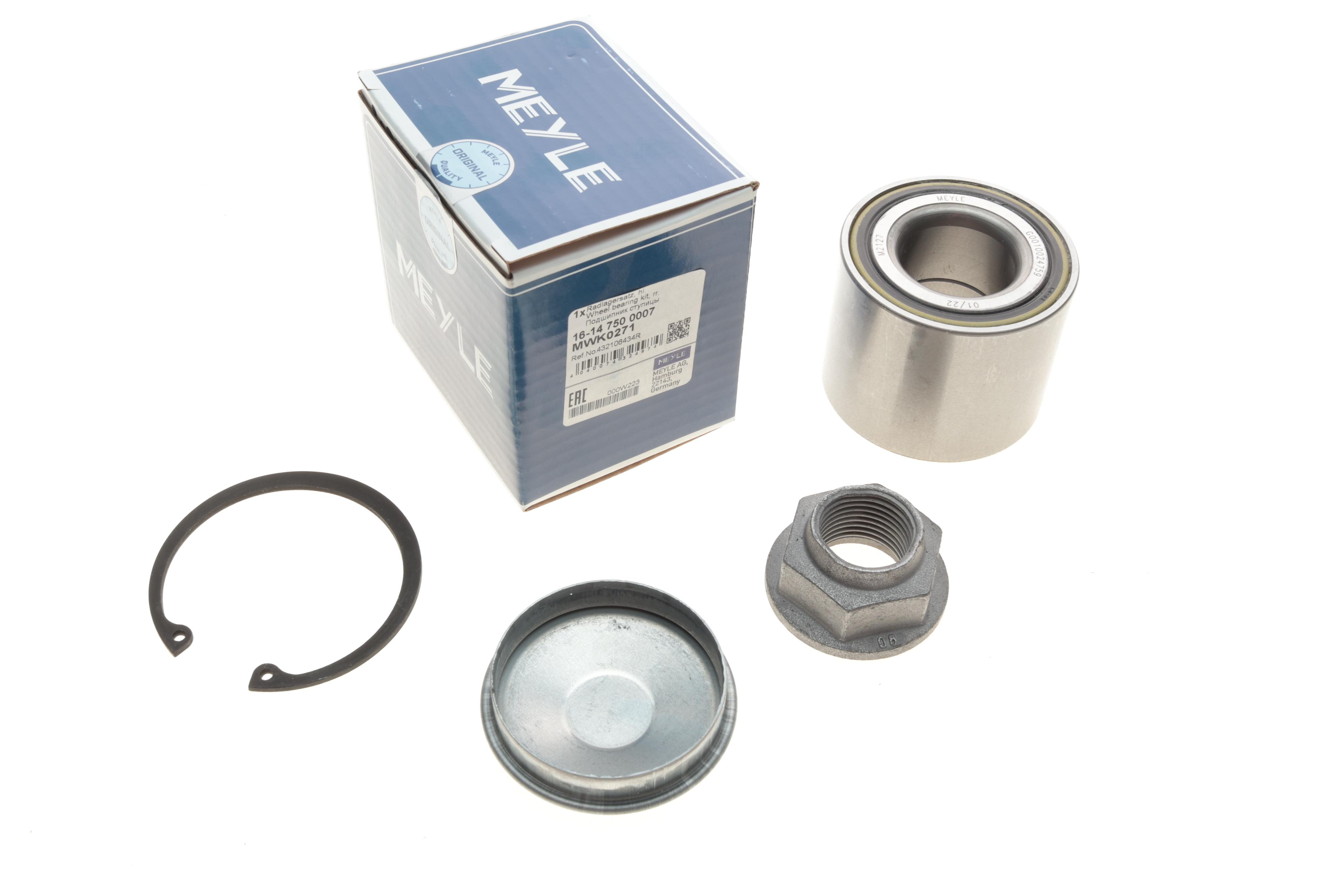 Підшипник ступиці (задня) Renault Duster 19-/Dokker 13-