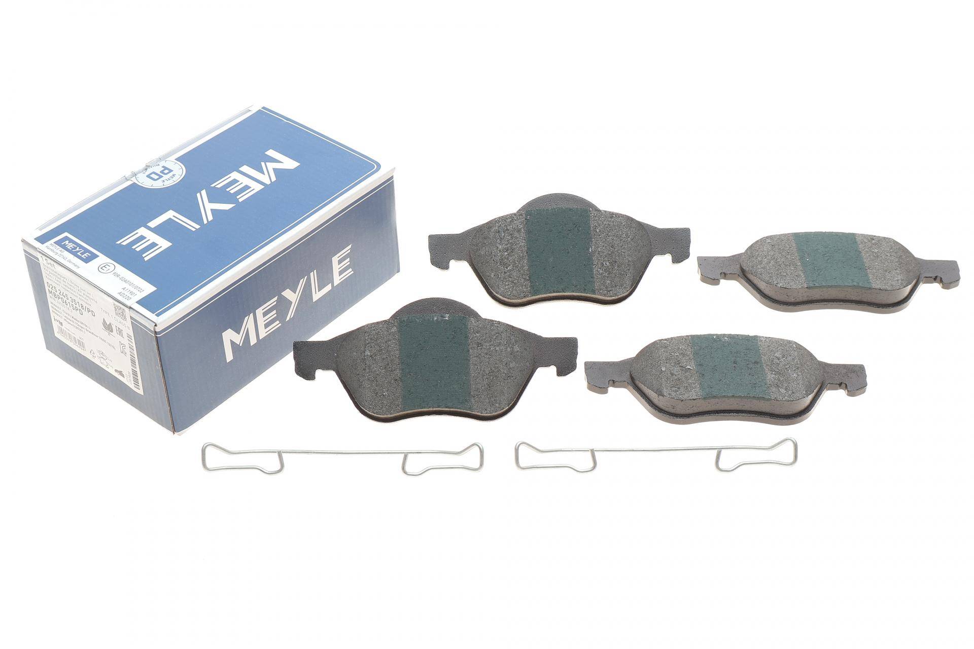 Колодки гальмівні (передні) Renault Clio III 06-14/Megane II 02-/Scenic II 03- (PREMIUM)