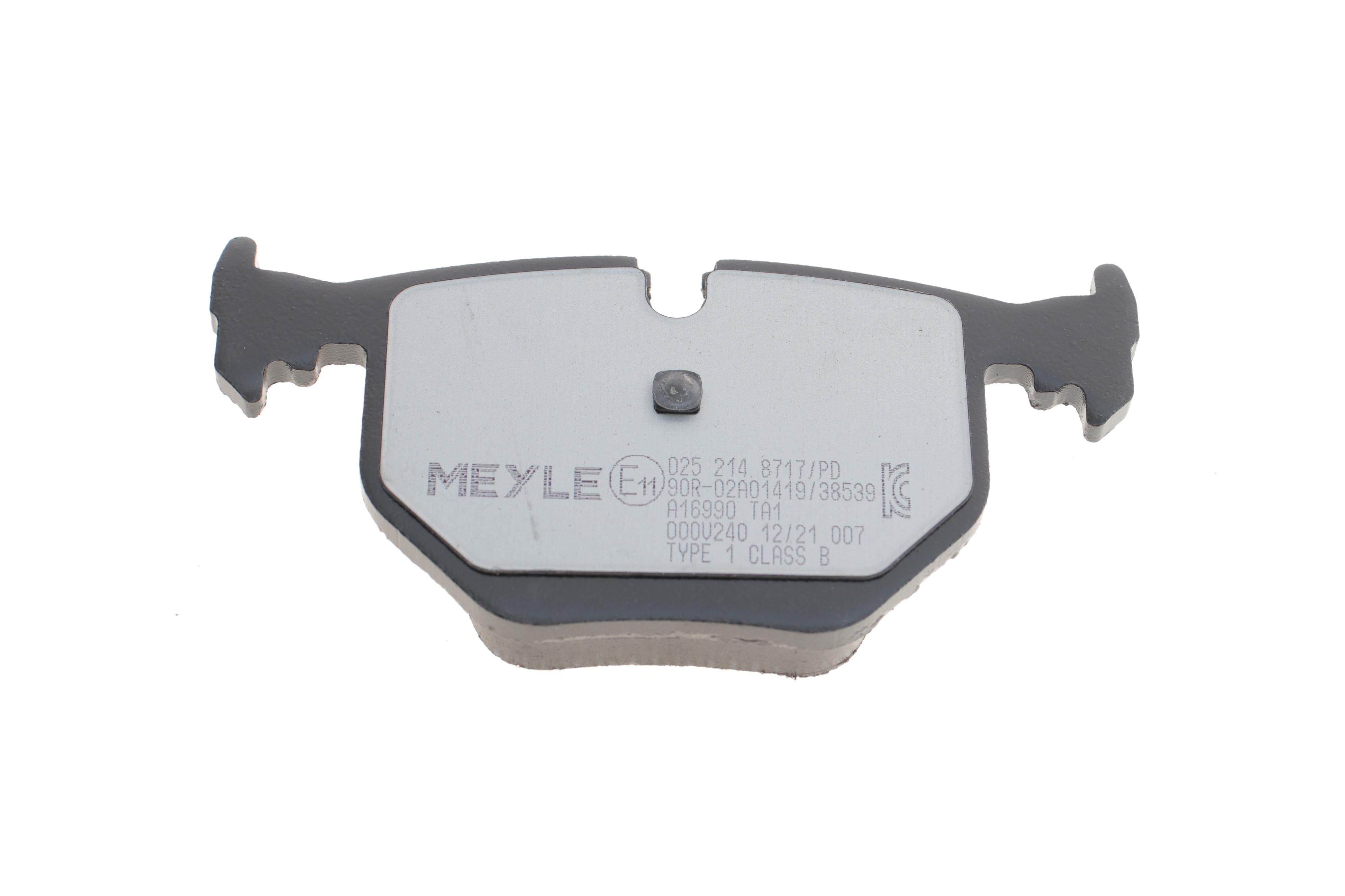 Колодки гальмівні (задні) BMW 3/5/X3/X5 94-12