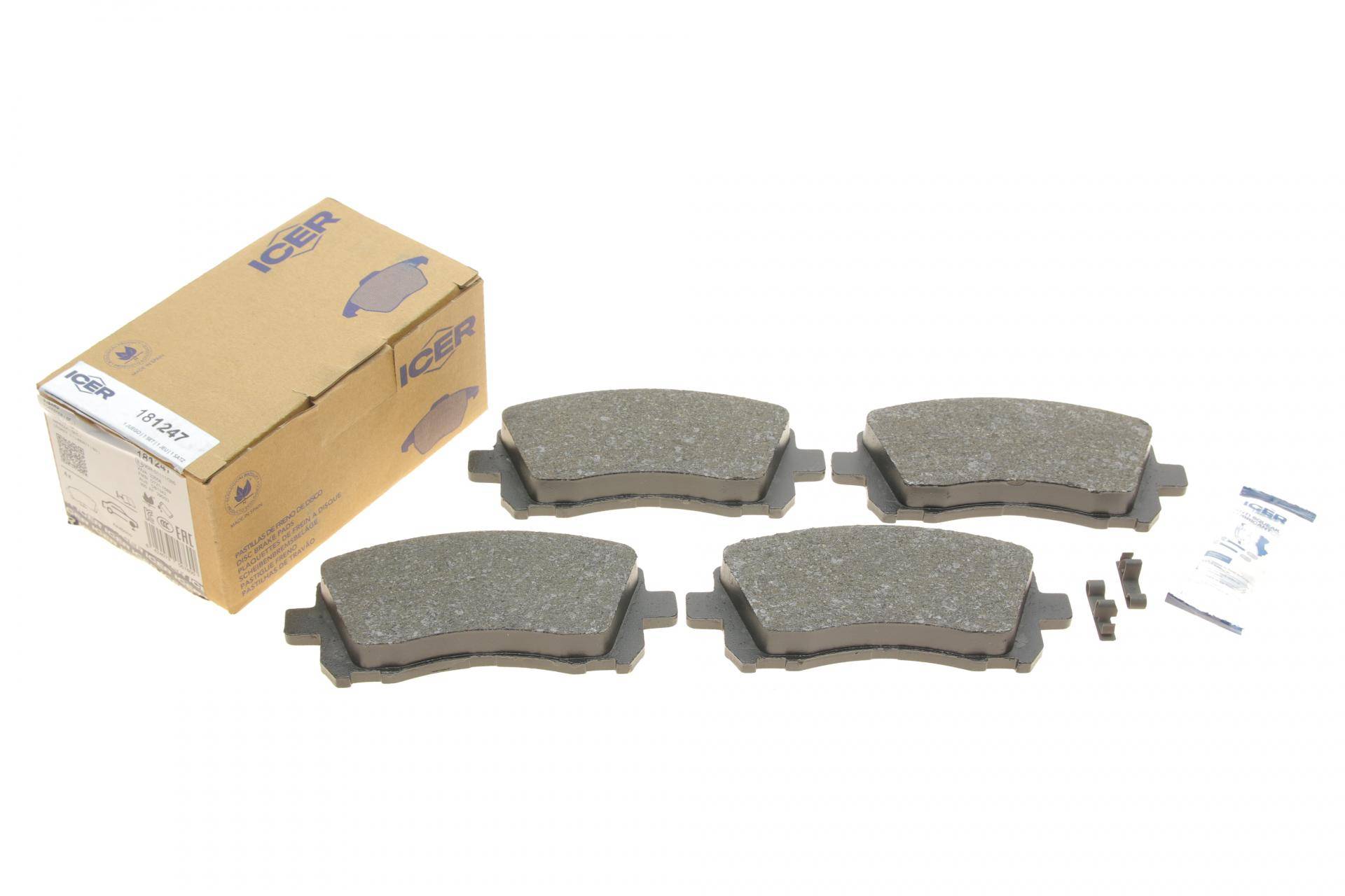 Колодки гальмівні (передні) Subaru Forester/Outback 97-03/Impreza 92-/Legacy 89-03