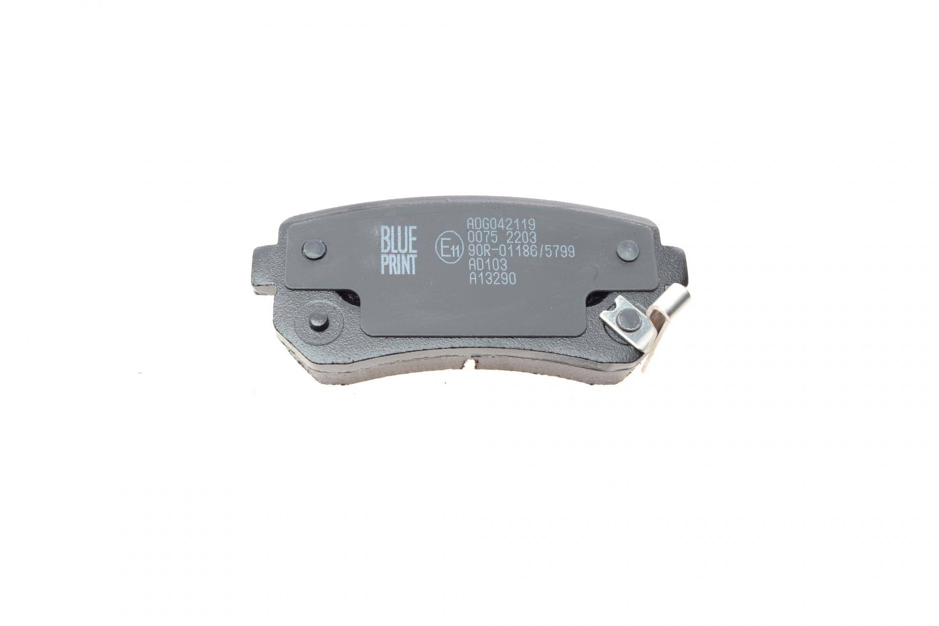 Колодки гальмівні (задні) Hyundai Accent Tucson/Ix35/Sonata/Kia Sorento/Sportage 09-