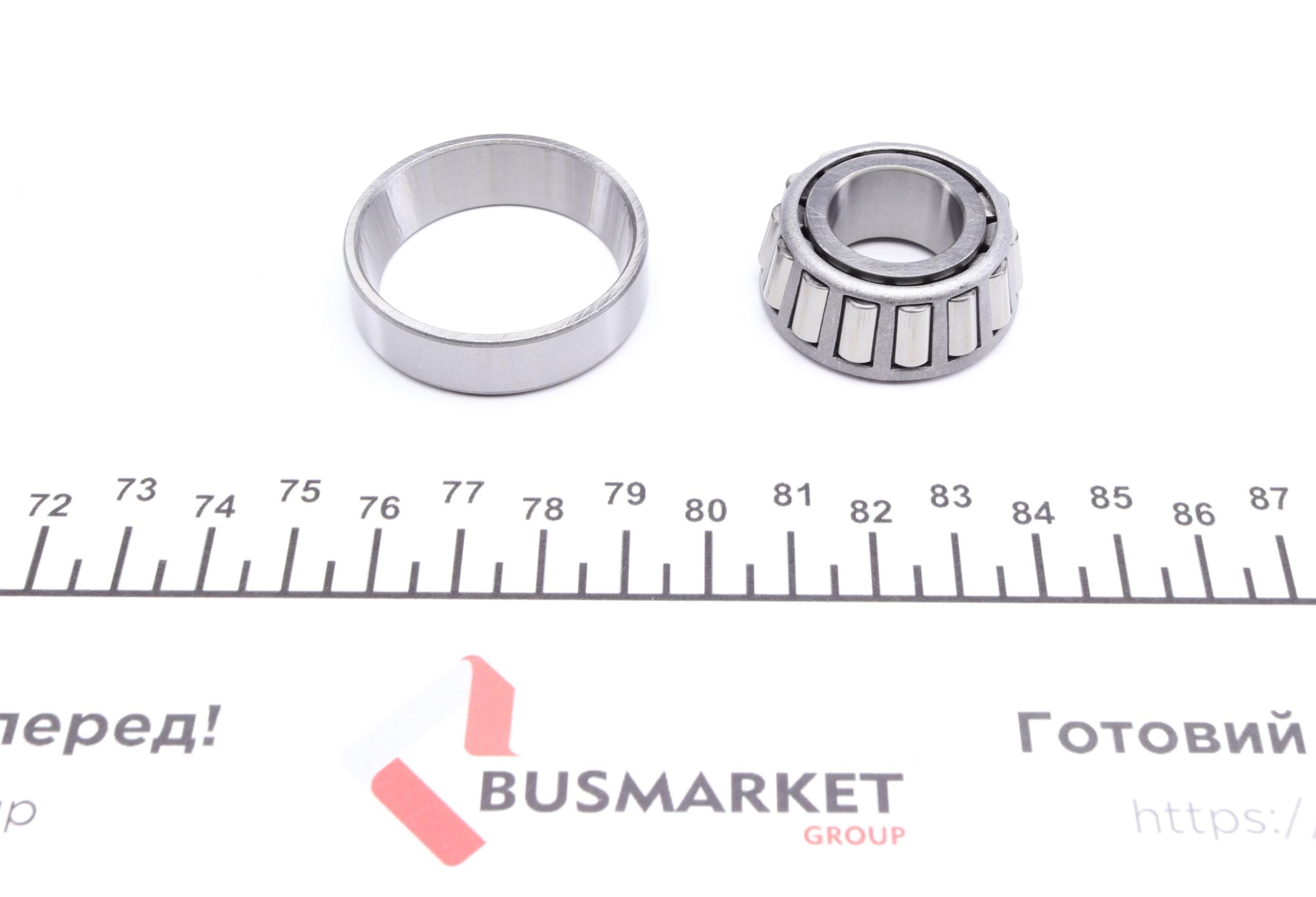 Підшипник маточини (задньої) Audi 80 -91/VW Golf/Jetta -02 (17.5x40x15)