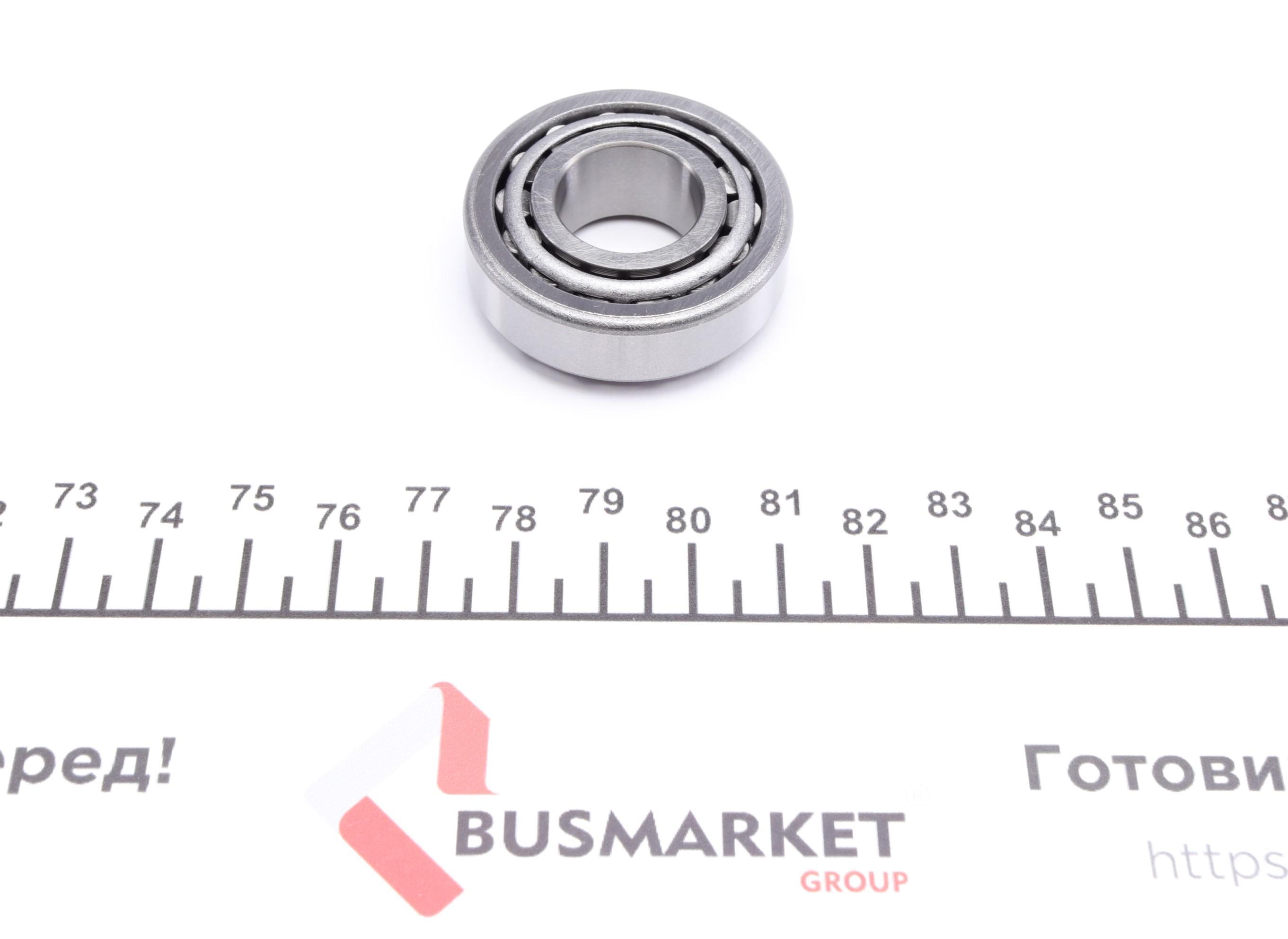 Підшипник маточини (задньої) Audi 80 -91/VW Golf/Jetta -02 (17.5x40x15)