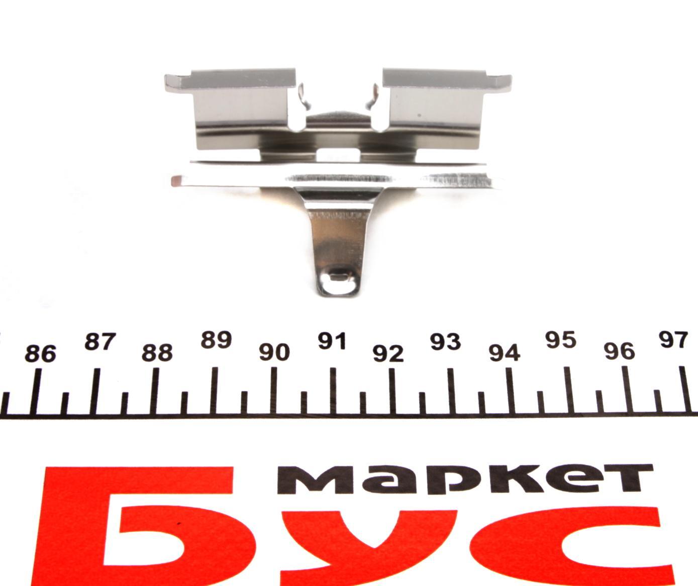 Планка супорта (заднього) прижимна (к-кт) Chevrolet Lacetti/Daewoo Nubira 97-