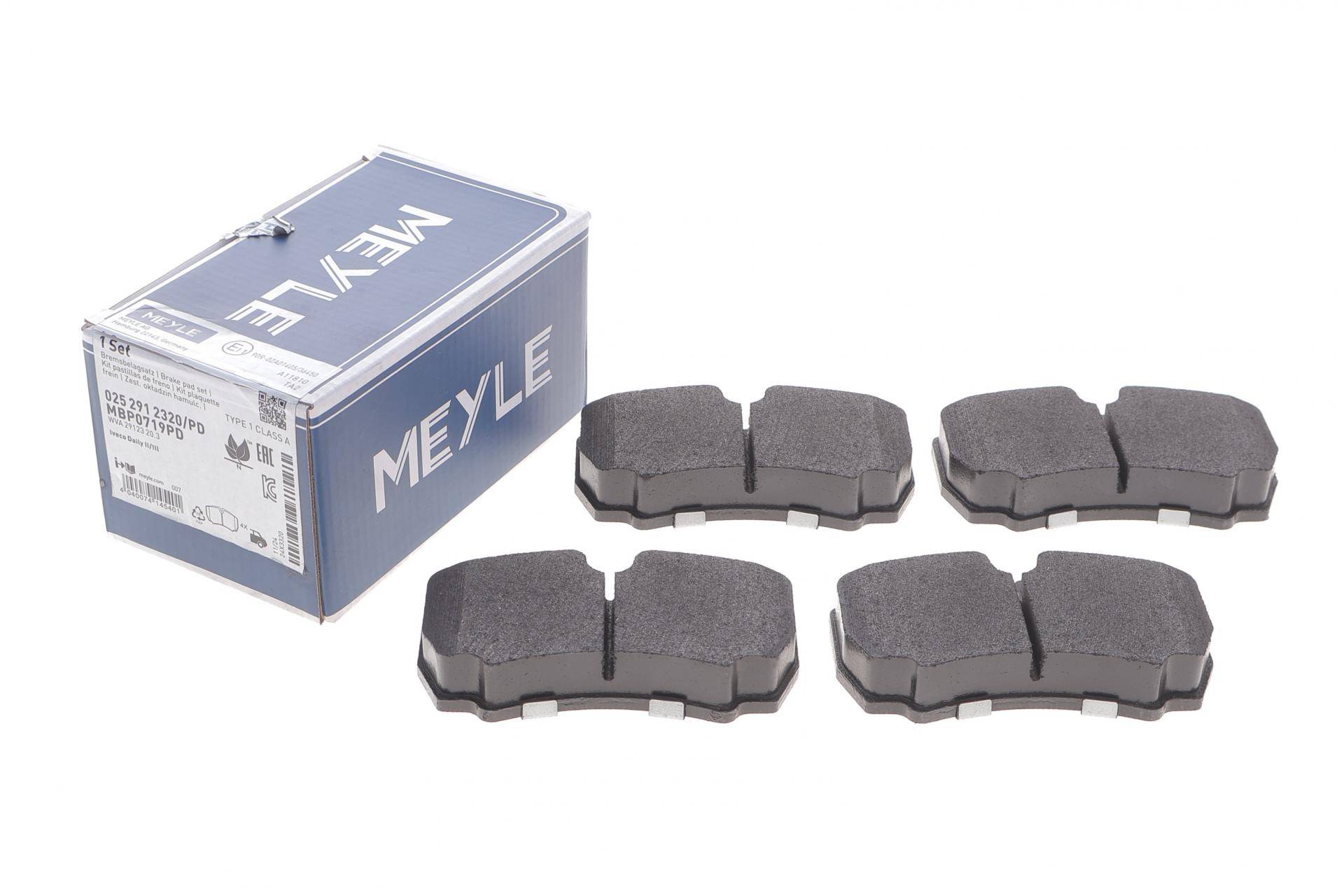 Колодки гальмівні (задні) Iveco Daily 99- (не спарка)