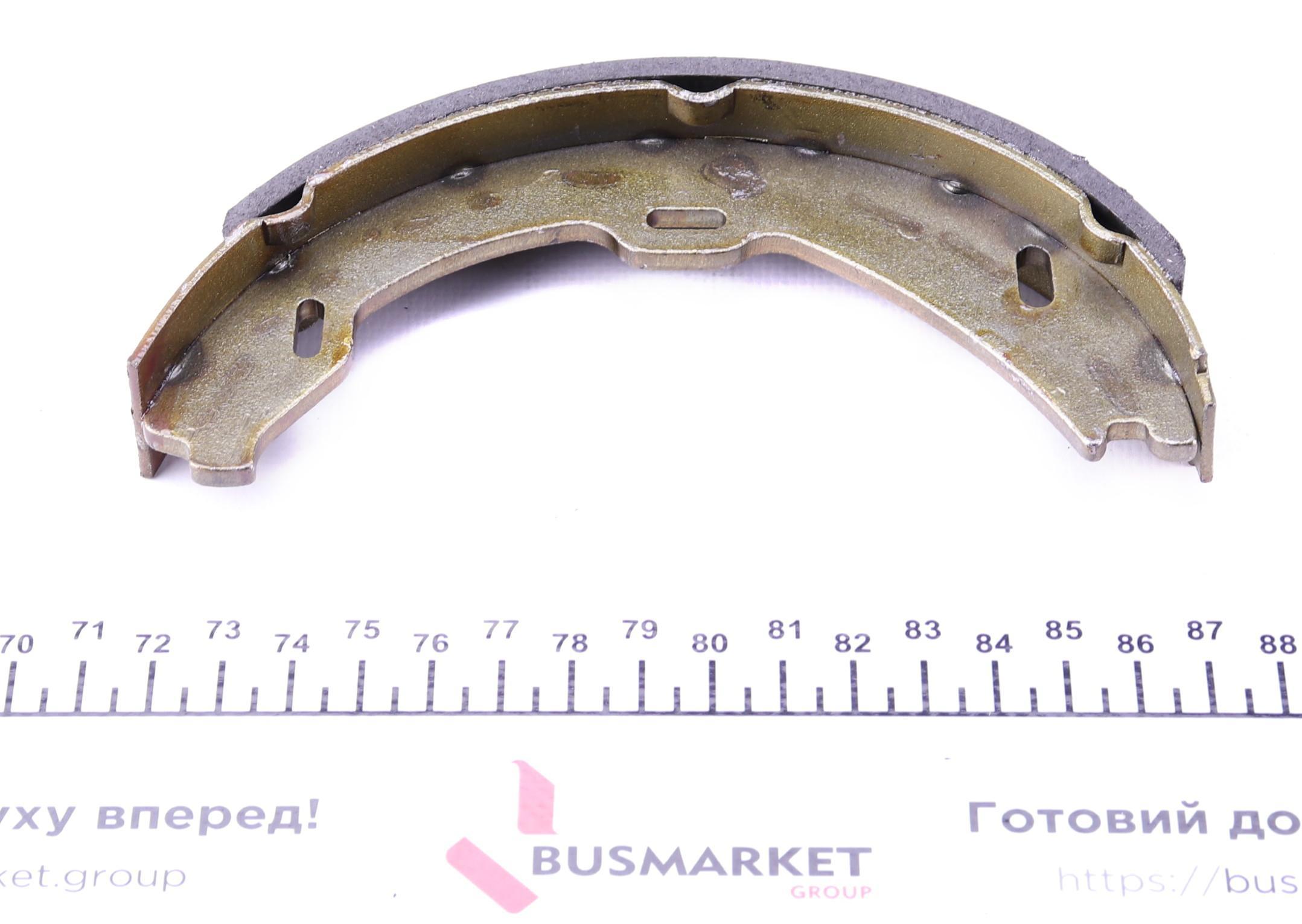 Колодки ручника MB S-class (W220)/CL-class (C215) 98- (180x25)