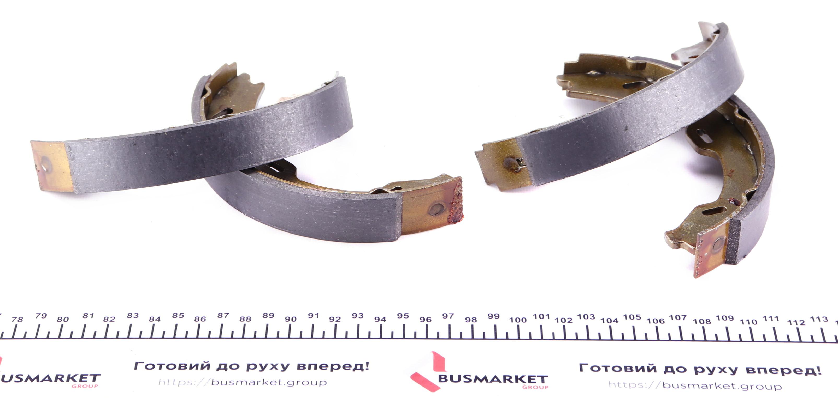 Колодки ручника MB S-class (W220)/CL-class (C215) 98- (180x25)