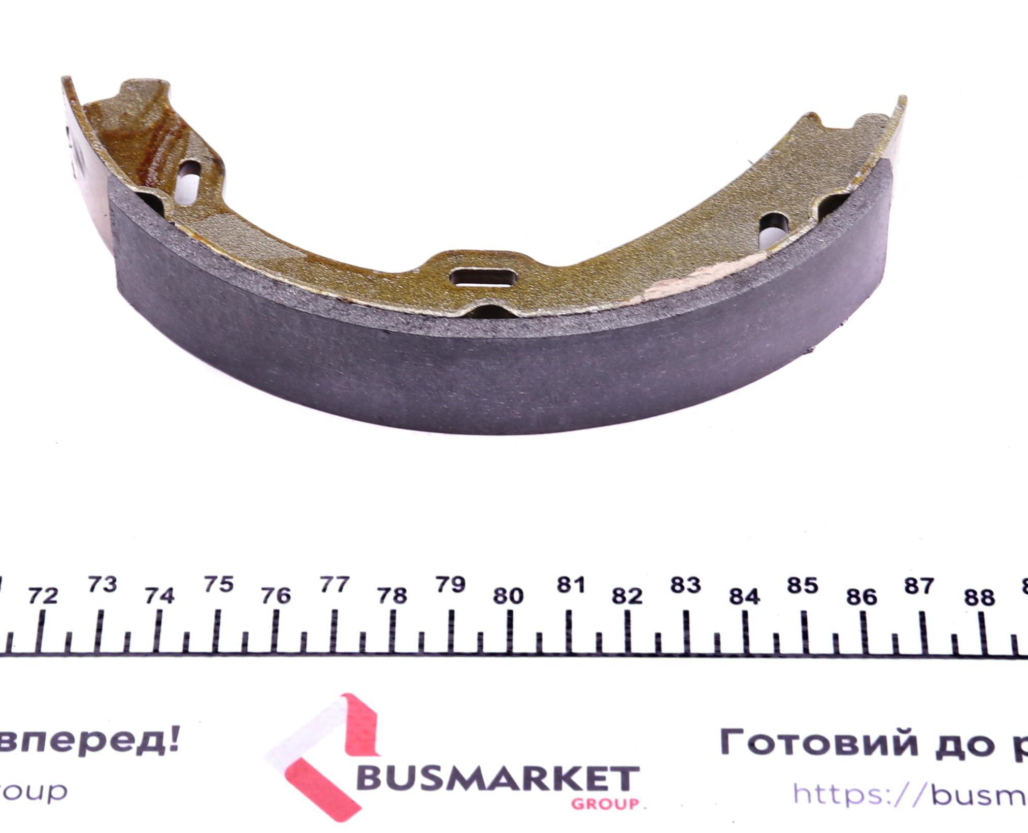 Колодки ручника MB S-class (W220)/CL-class (C215) 98- (180x25)