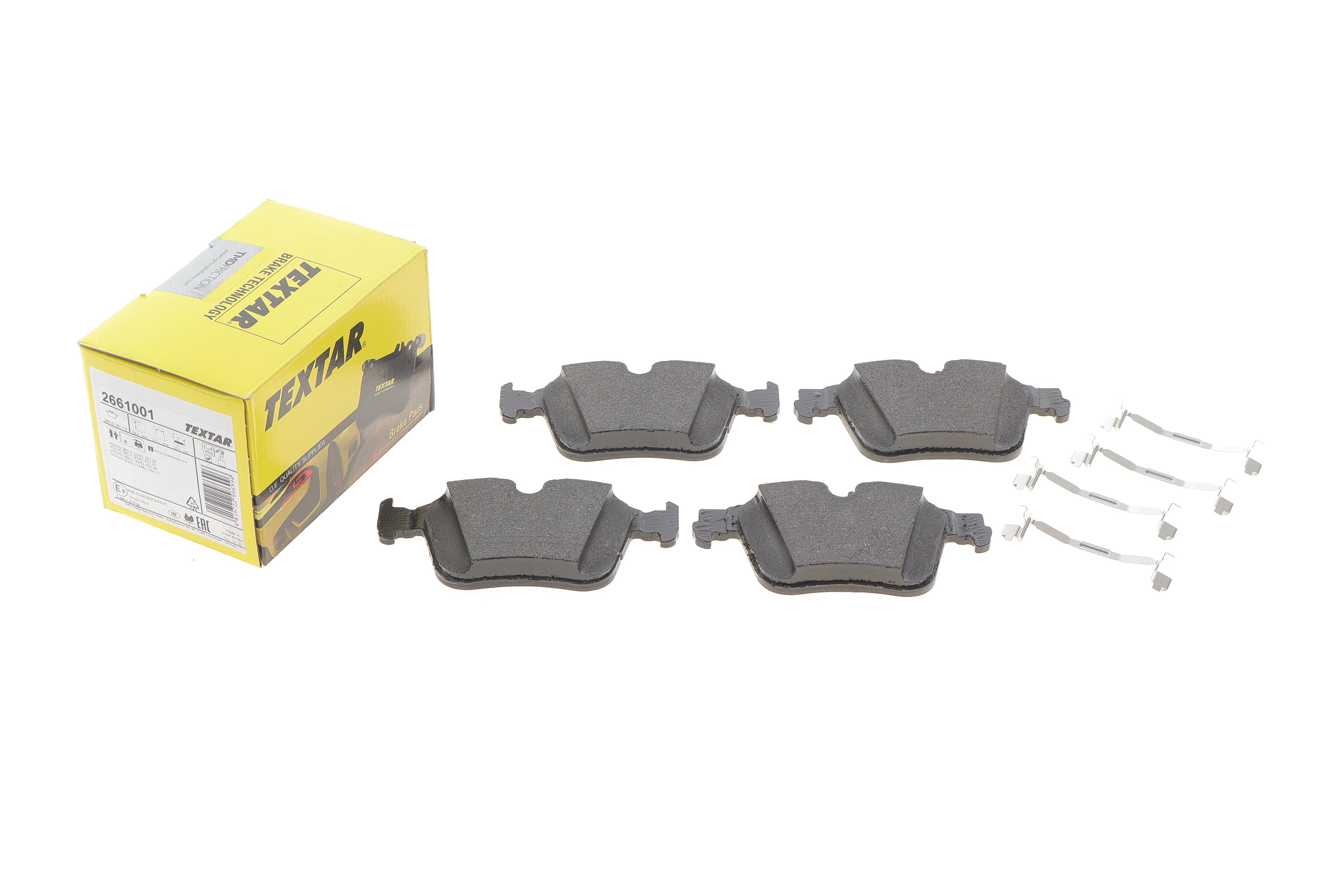 Колодки гальмівні (задні) Volvo S60/V60 18-/S90/V90/XC60 16-/XC90/Land Rover Discovery 14-