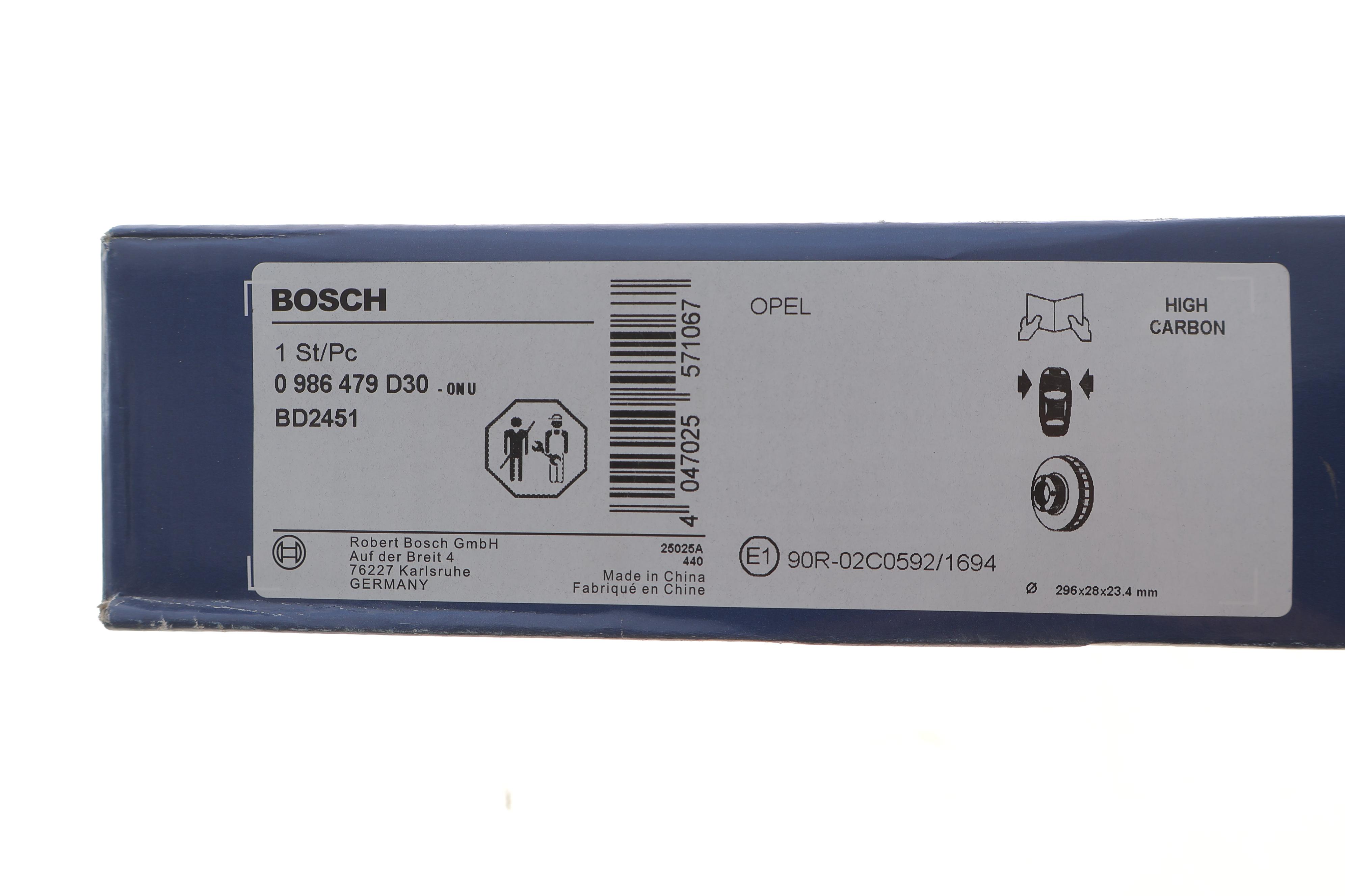 Диск гальмівний (передній) Renault Trafic 14- (296x28) (з покриттям) (вентильований)