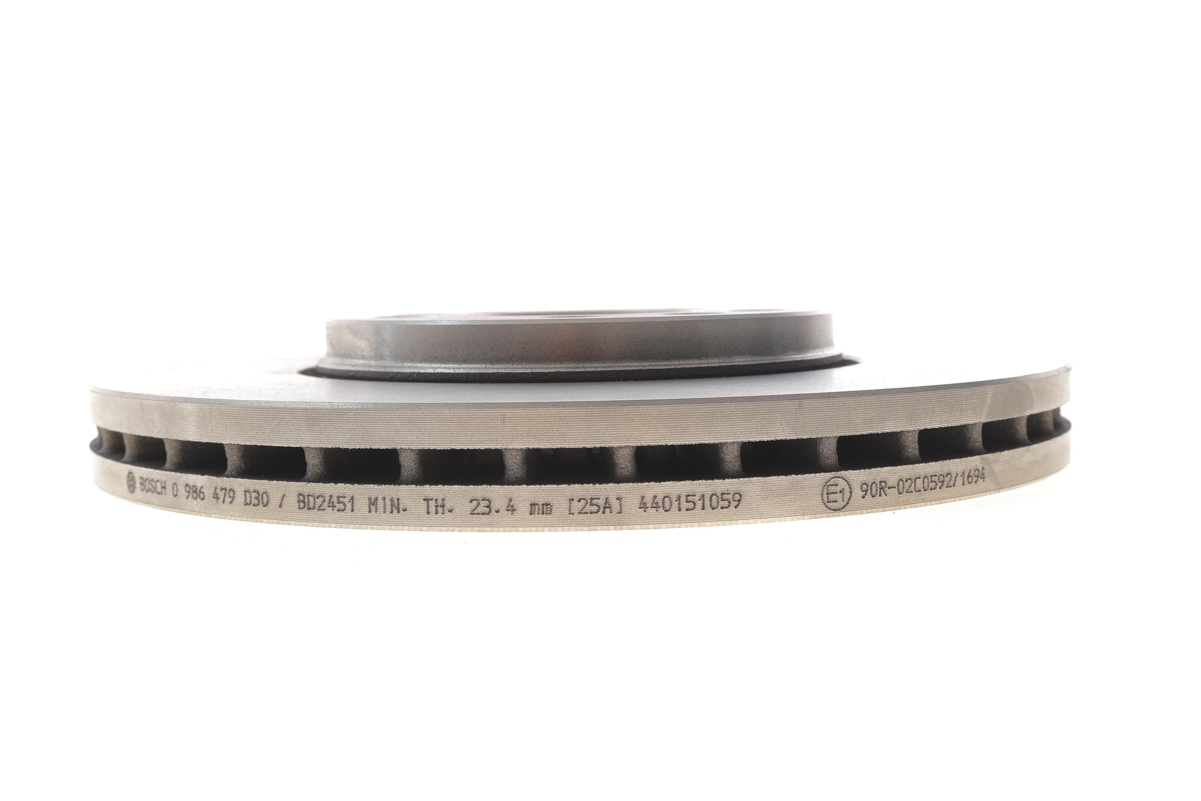 Диск гальмівний (передній) Renault Trafic 14- (296x28) (з покриттям) (вентильований)