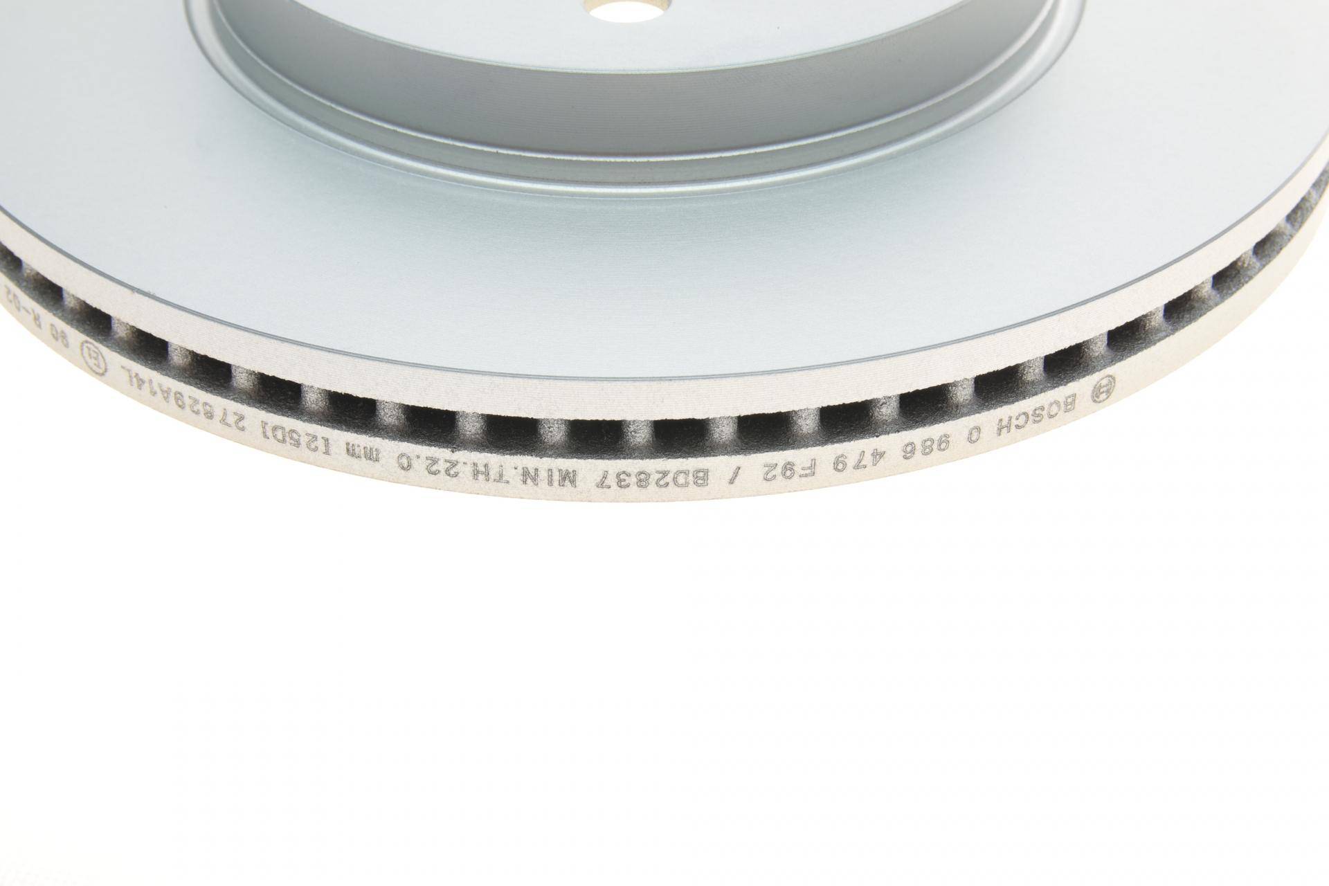 Диск гальмівний (передній) Toyota Corolla 18- (282x25)