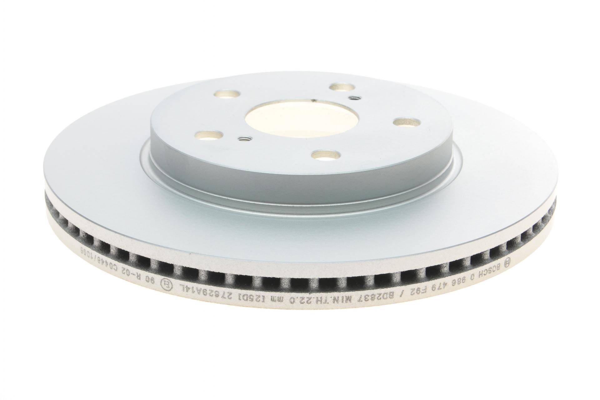 Диск гальмівний (передній) Toyota Corolla 18- (282x25)