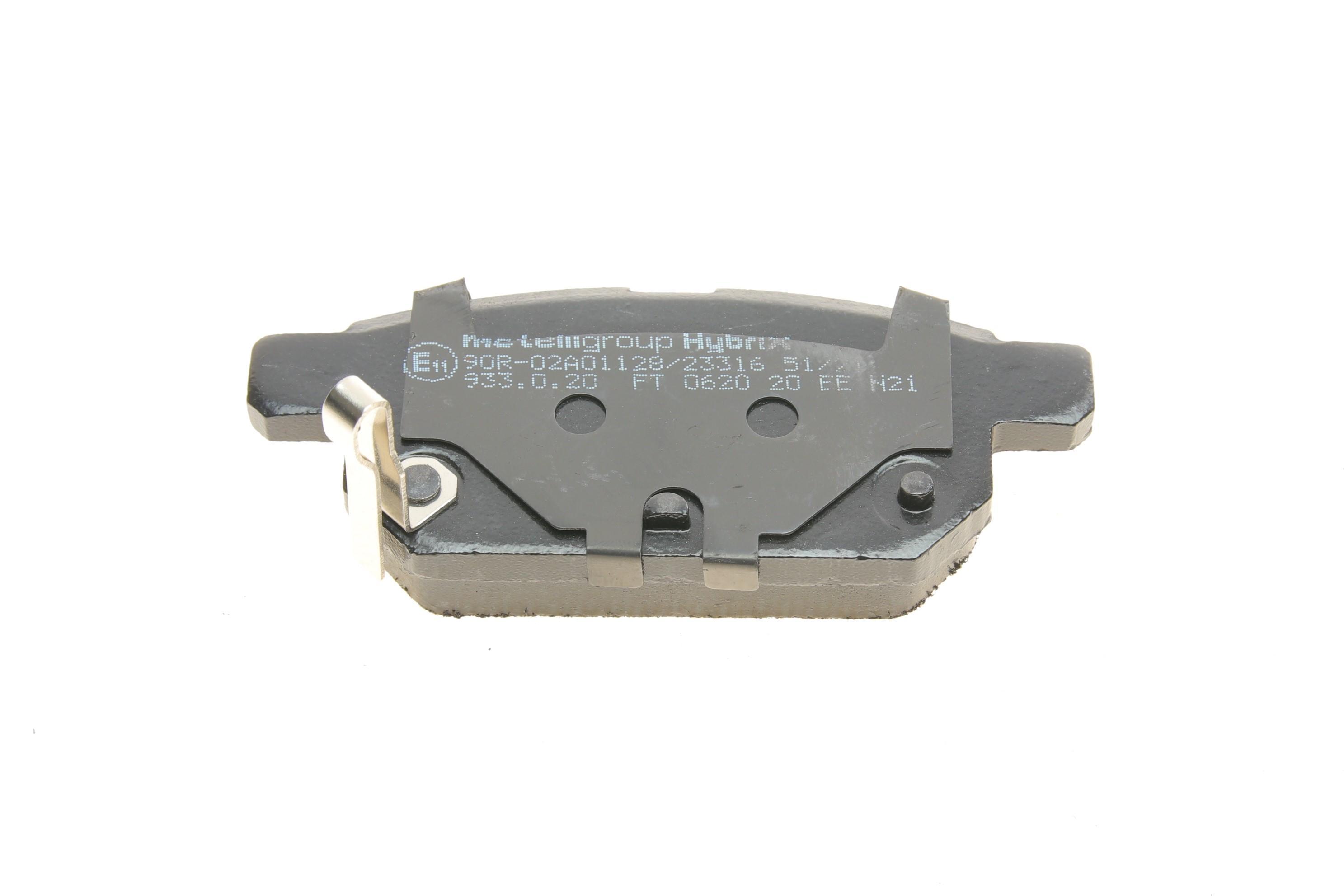 Колодки гальмівні (задні) Suzuki Vitara III 15-/SX4 S-cross 13-/Swift IV 10-/Baleno 16-