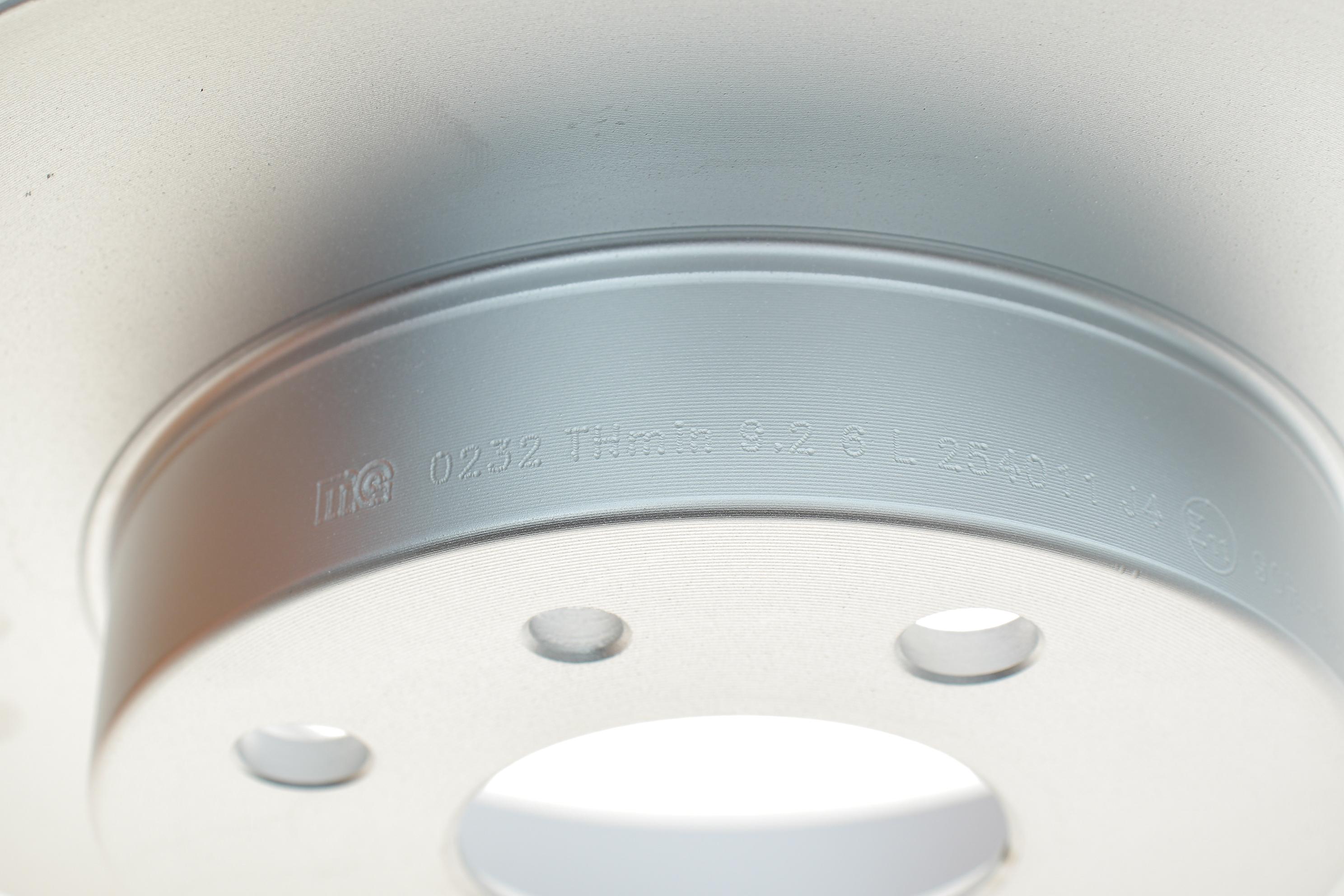 Диск гальмівний (задній/передній) Fiat Panda 03-/Ford Ka 08- (240.5x10.9)