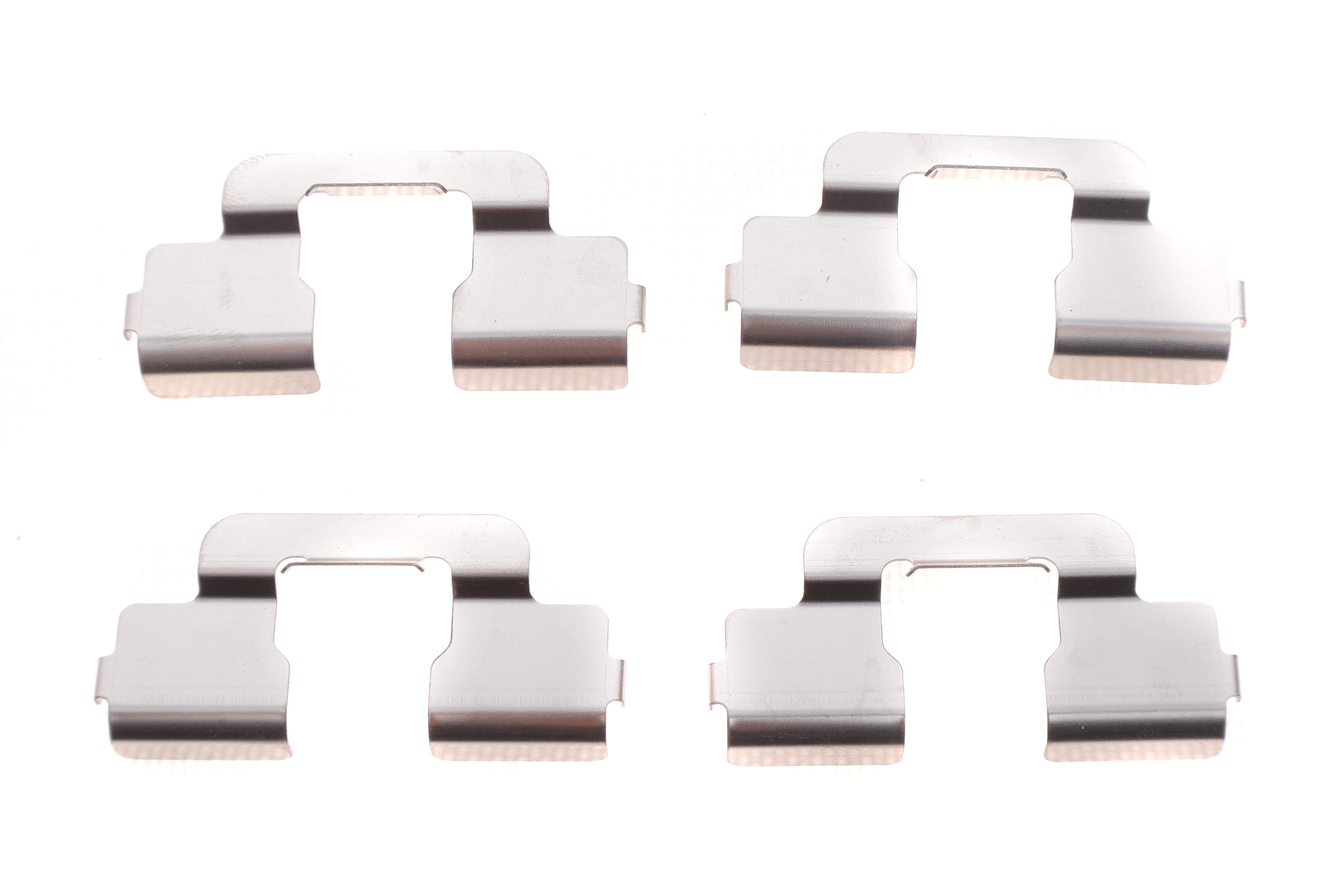 Планка супорта (заднього) прижимна (к-кт) Citroen C4 II/Peugeot 3008/5008 09- (Lucas)